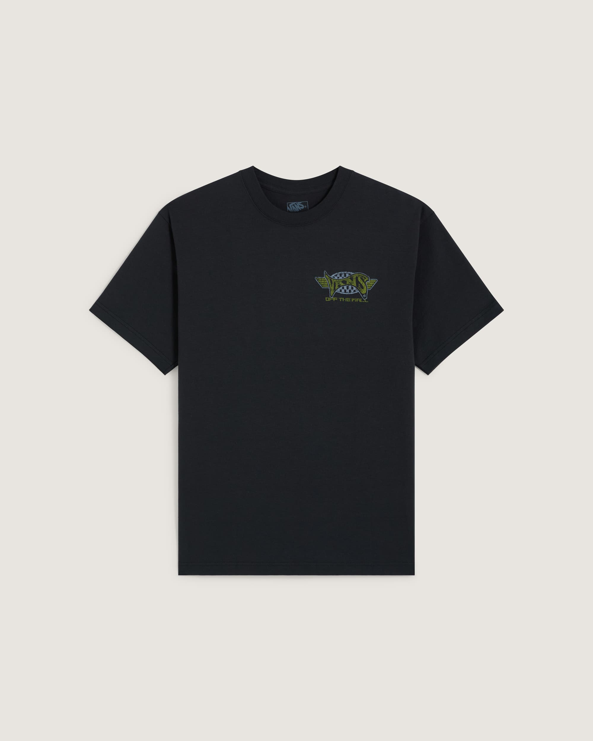 Faded Glory SS Tee Black VANS Noir hero