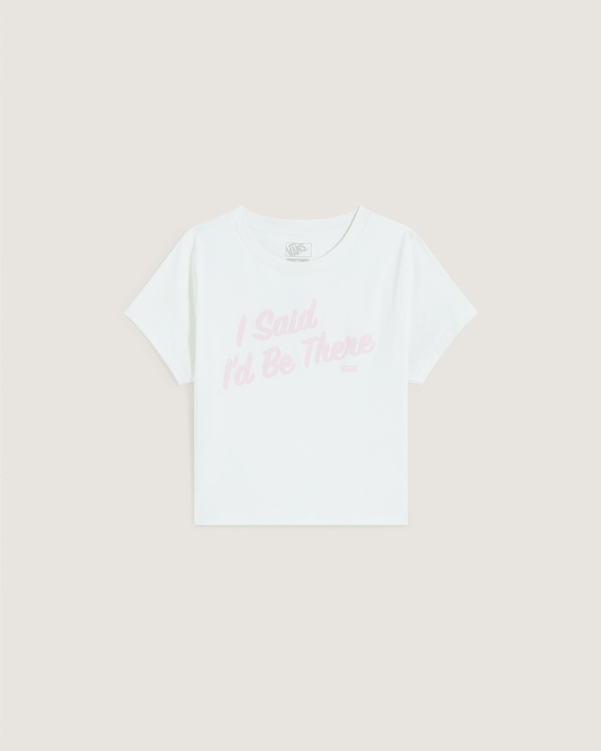 I Said Id Be There SS Tee marshmallow VANS Blanc HERO