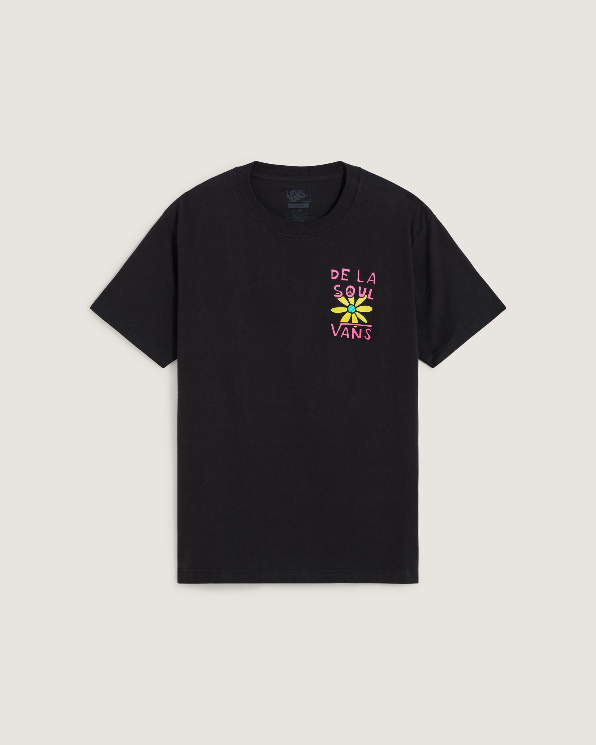 De La Soul DAISY SS Tee Black VANS Noir hero
