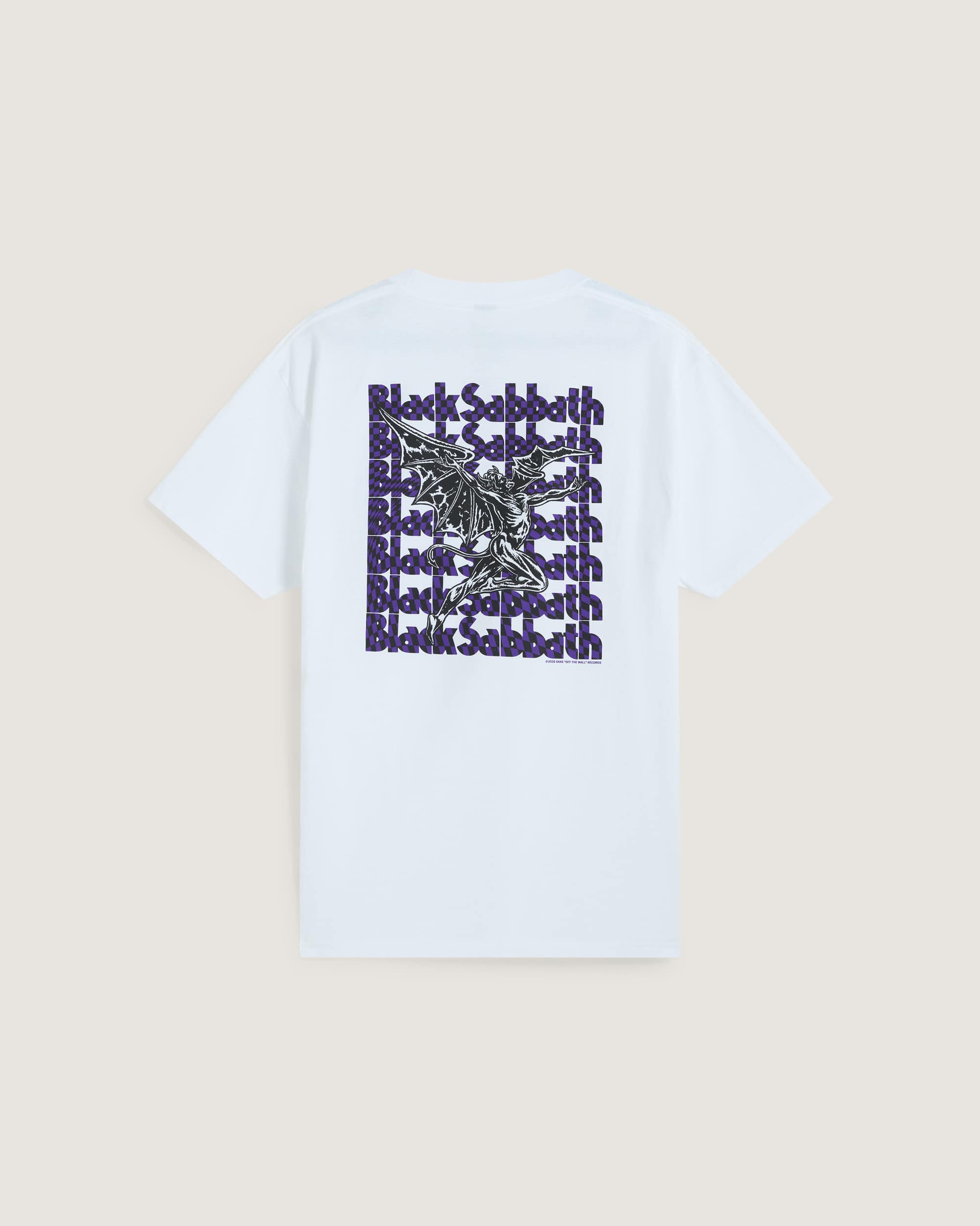 Black Sabbath SS Tee White VANS Blanc alt1