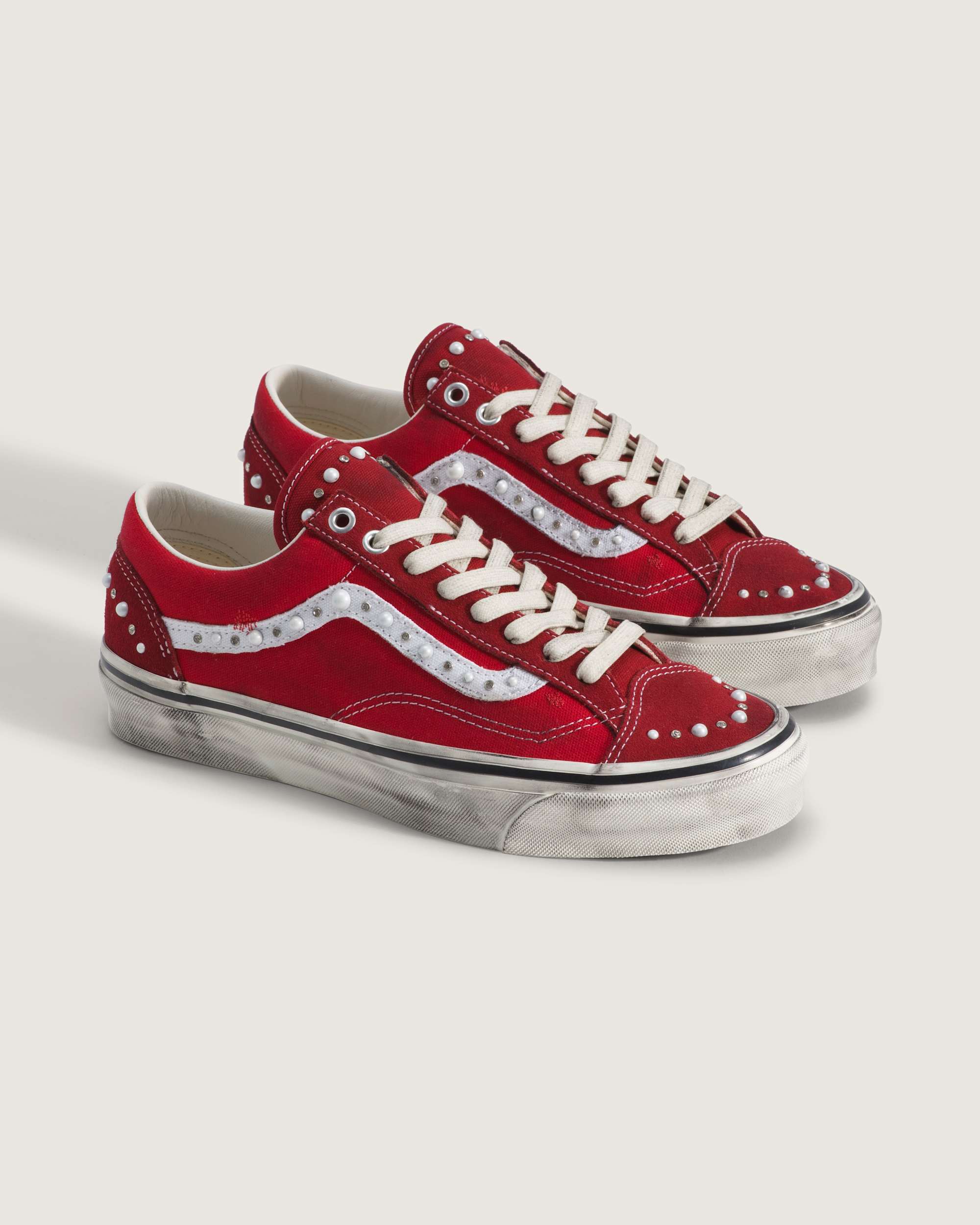 Premium Old Skool 36 Shoes VANS Red ALT1
