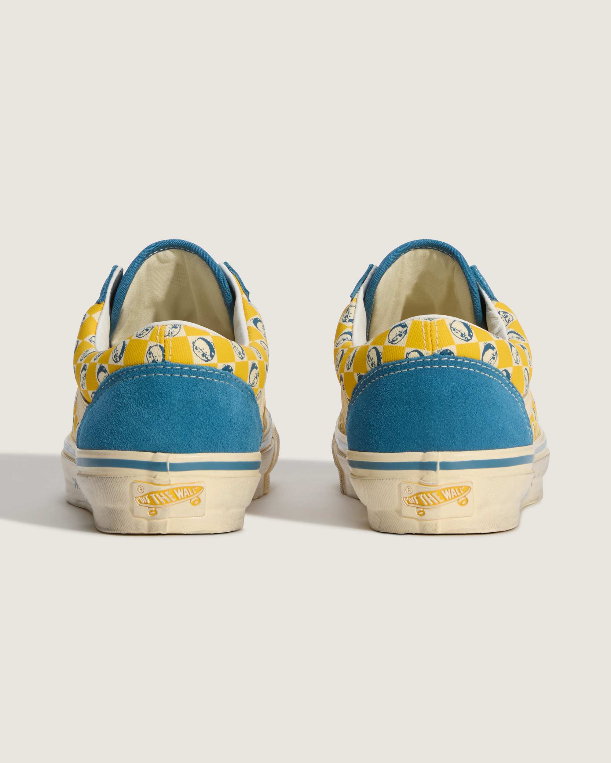 Scarpe Premium Old Skool 36 VANS BluGiallo ALT4