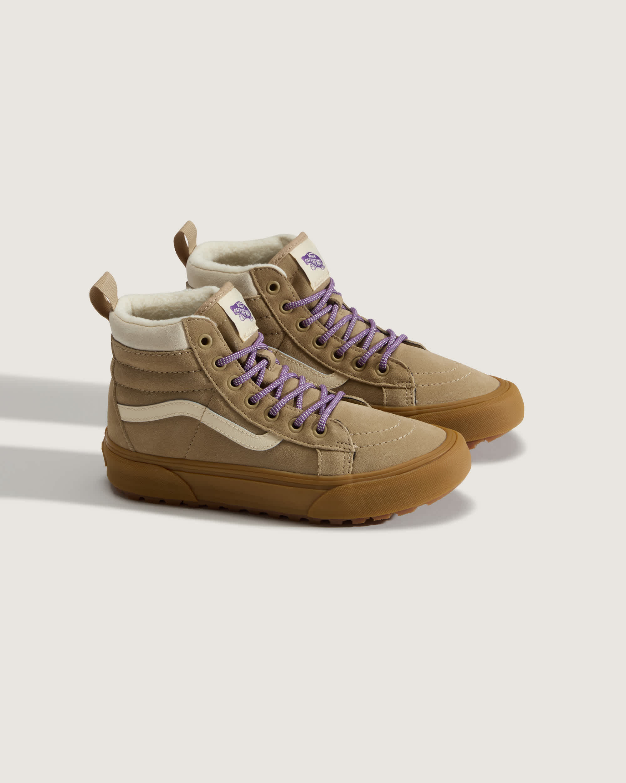 Youth Sk8Hi Insulated Shoes 814 years VANS Beige alt2