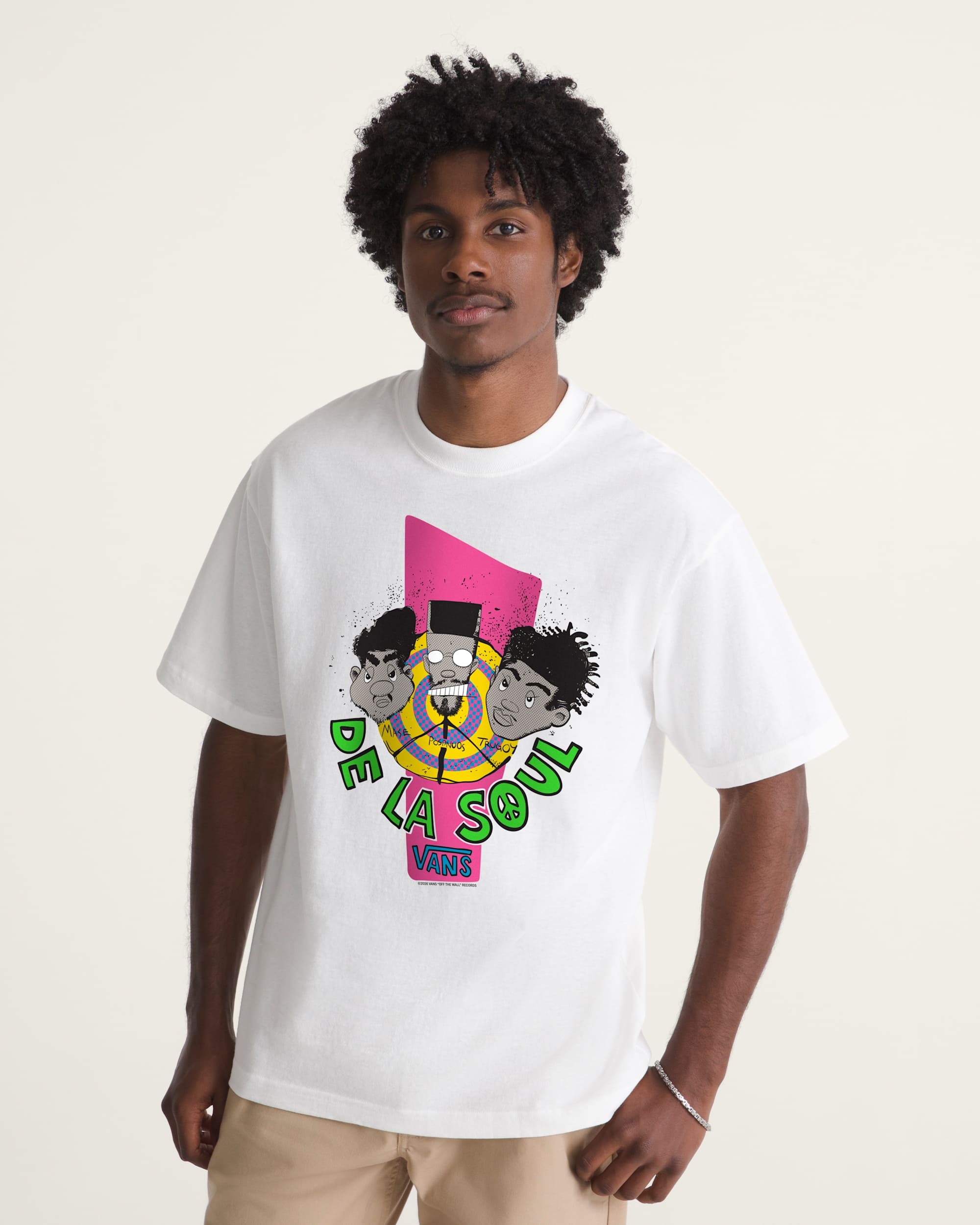 De La Soul Plugs SS Tee White VANS Bianco ALT2