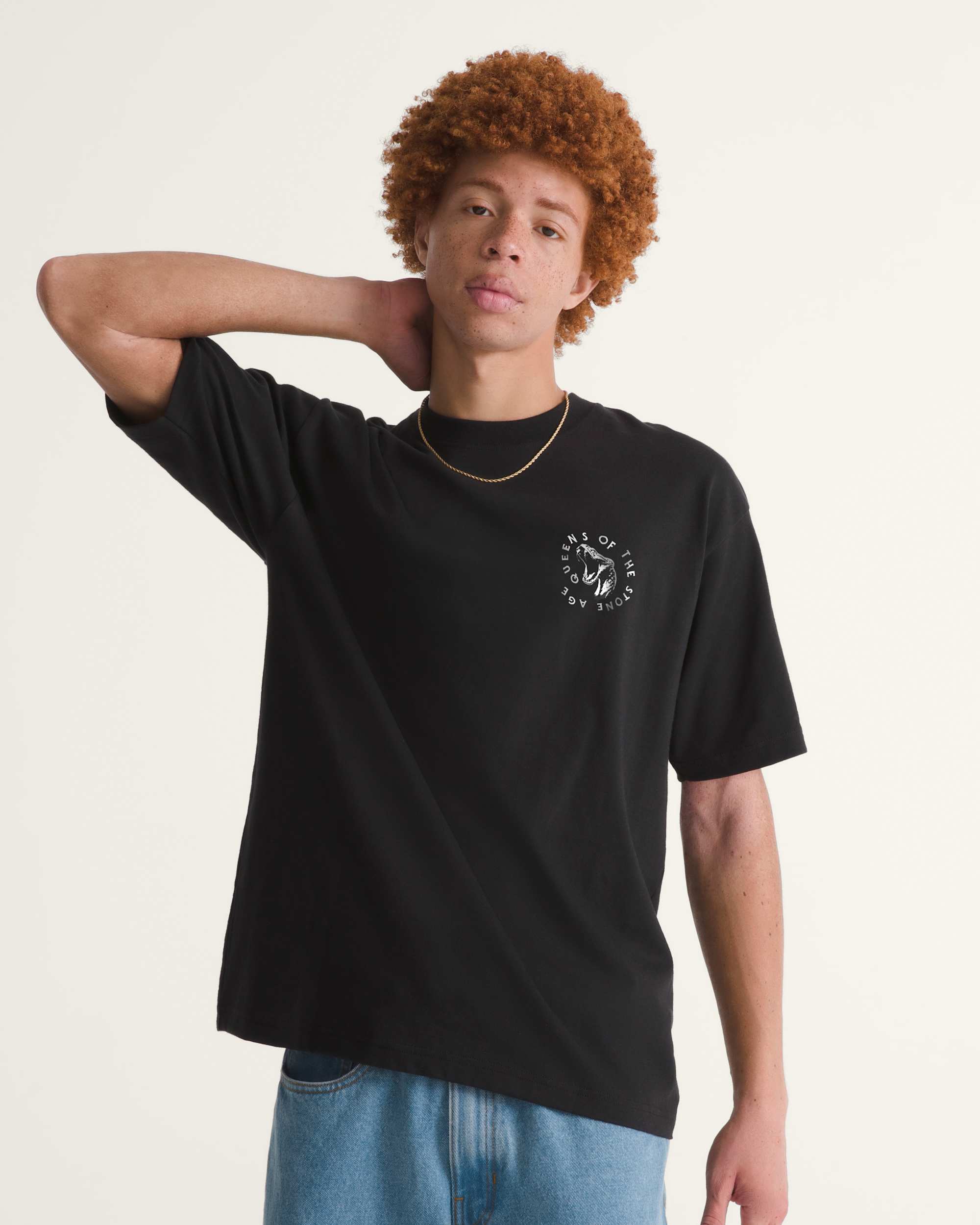 Queens of the Stone Age Ouroboros SS Tee Black VANS Nero ALT2