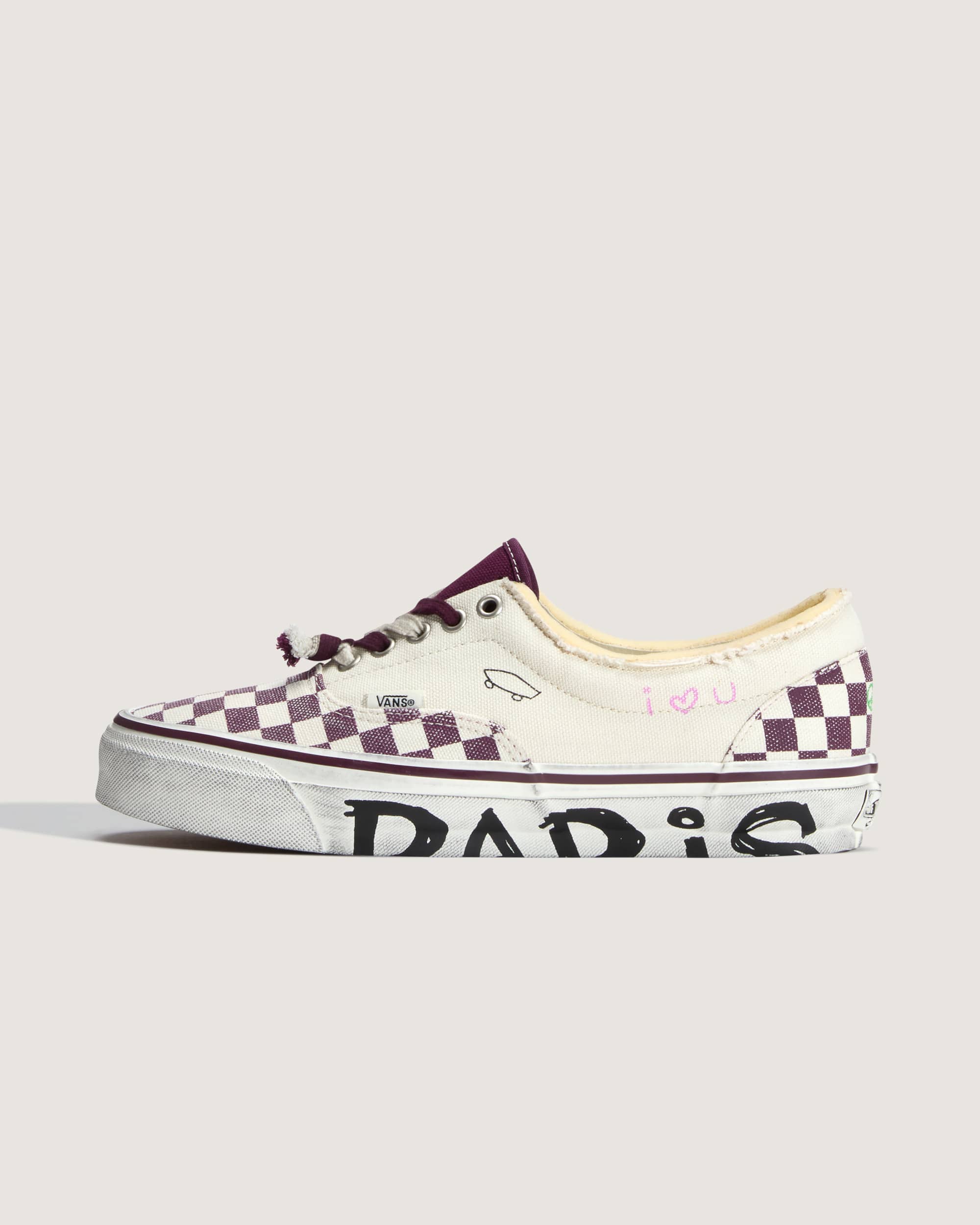 Chaussures Paris Premium Era 95 VANS Blanc hero