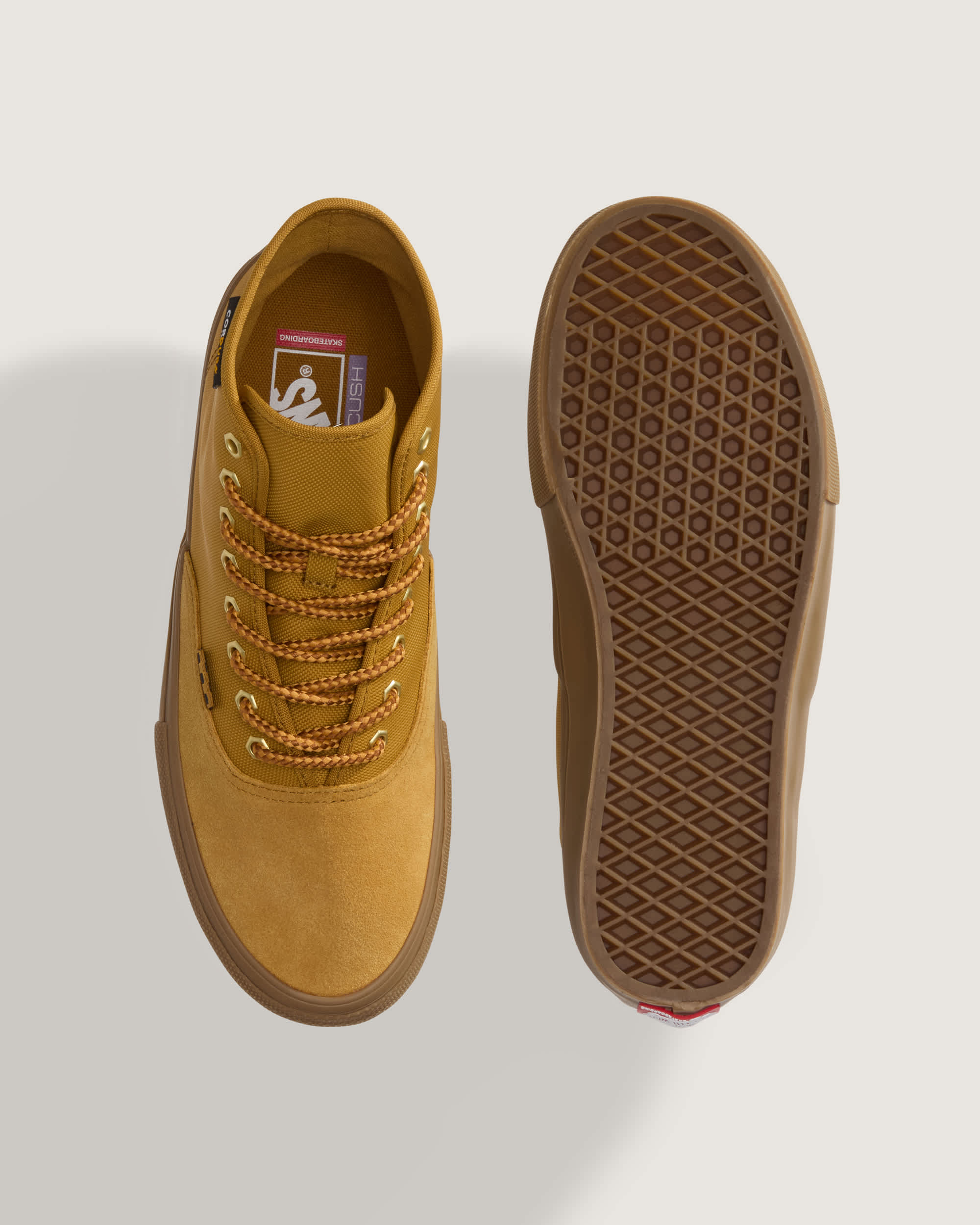Scarpe Skate Authentic High VANS Marrone ALT3