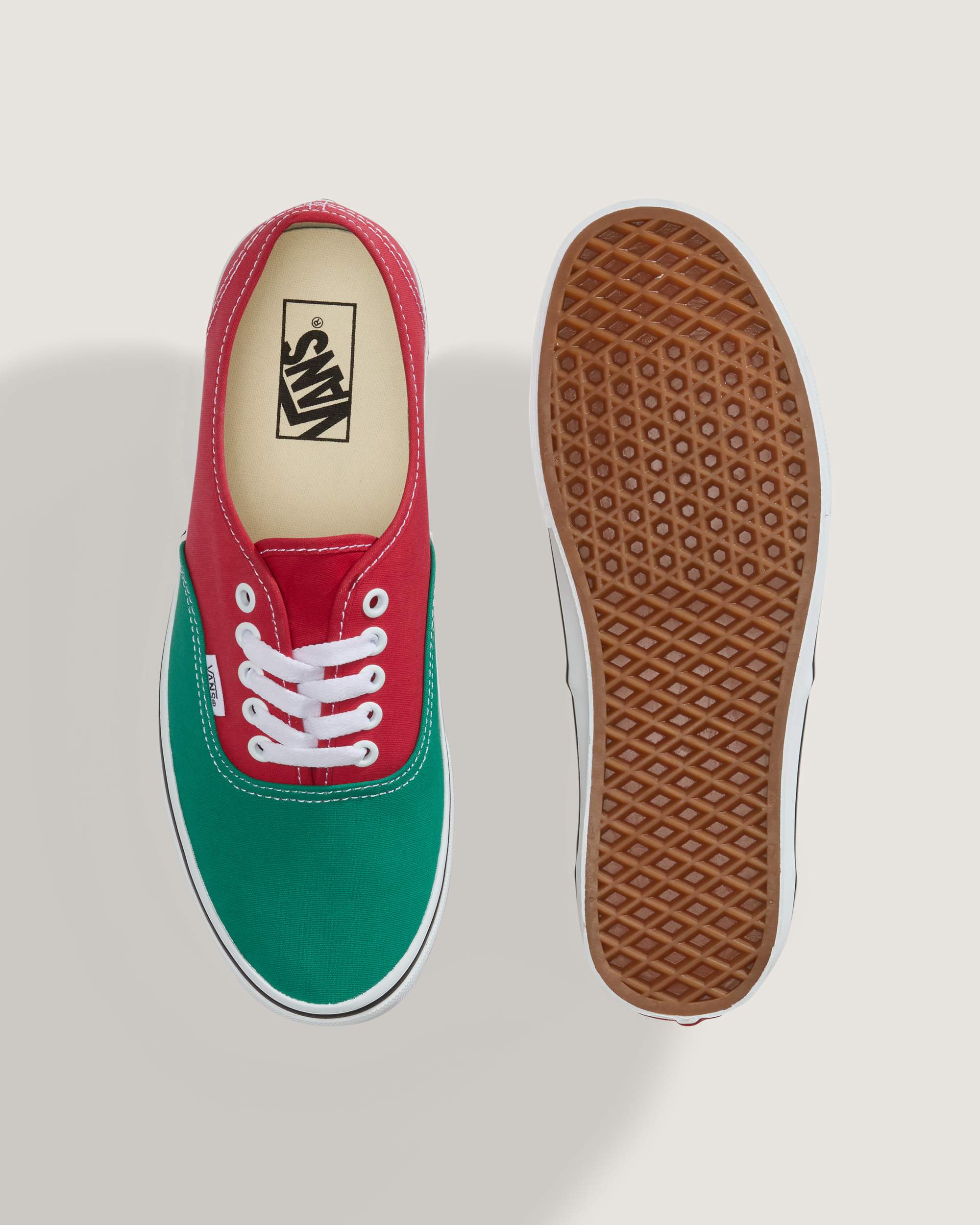 Authentic Shoes VANS GreenRed ALT3