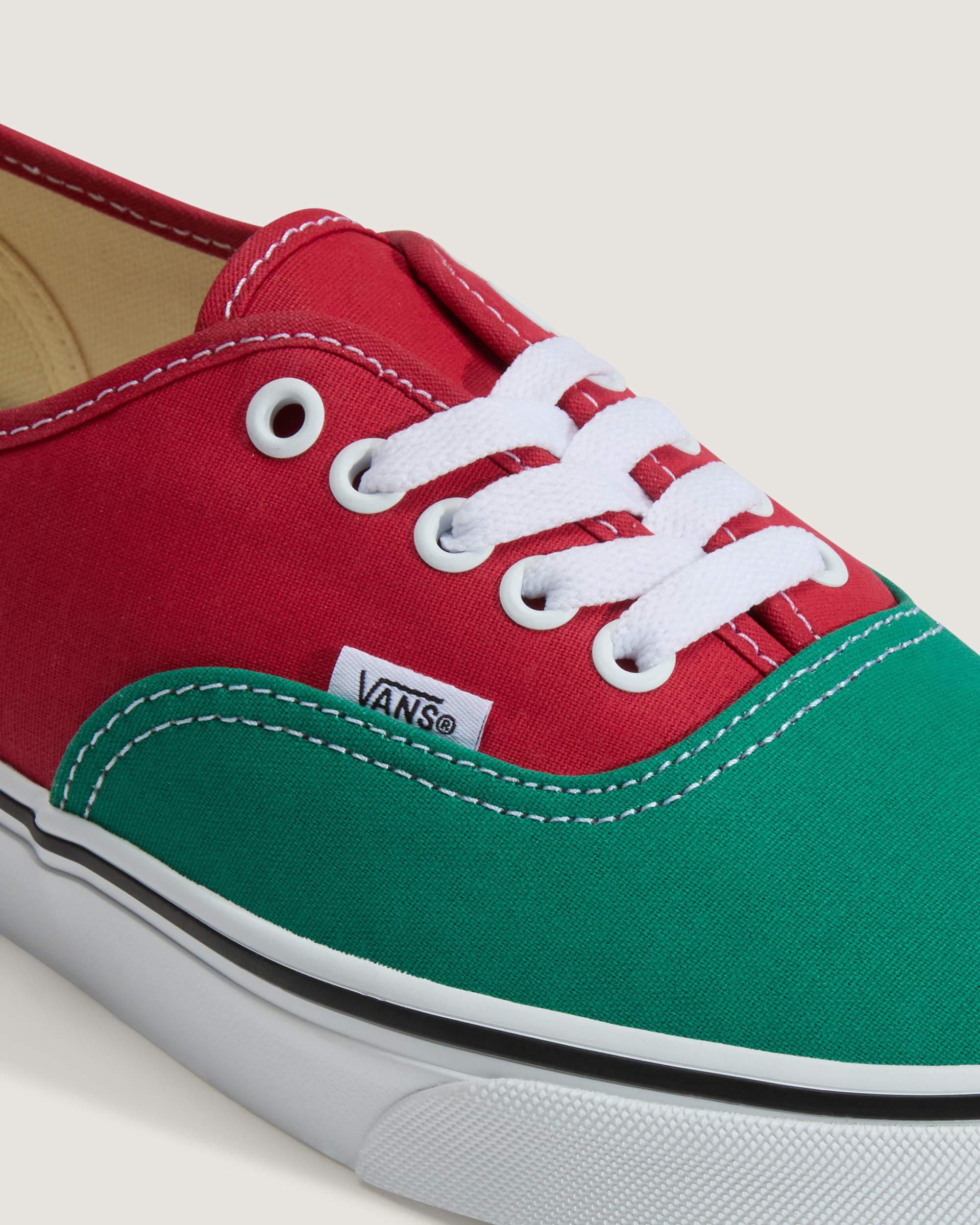 Authentic Shoes VANS GreenRed ALT5