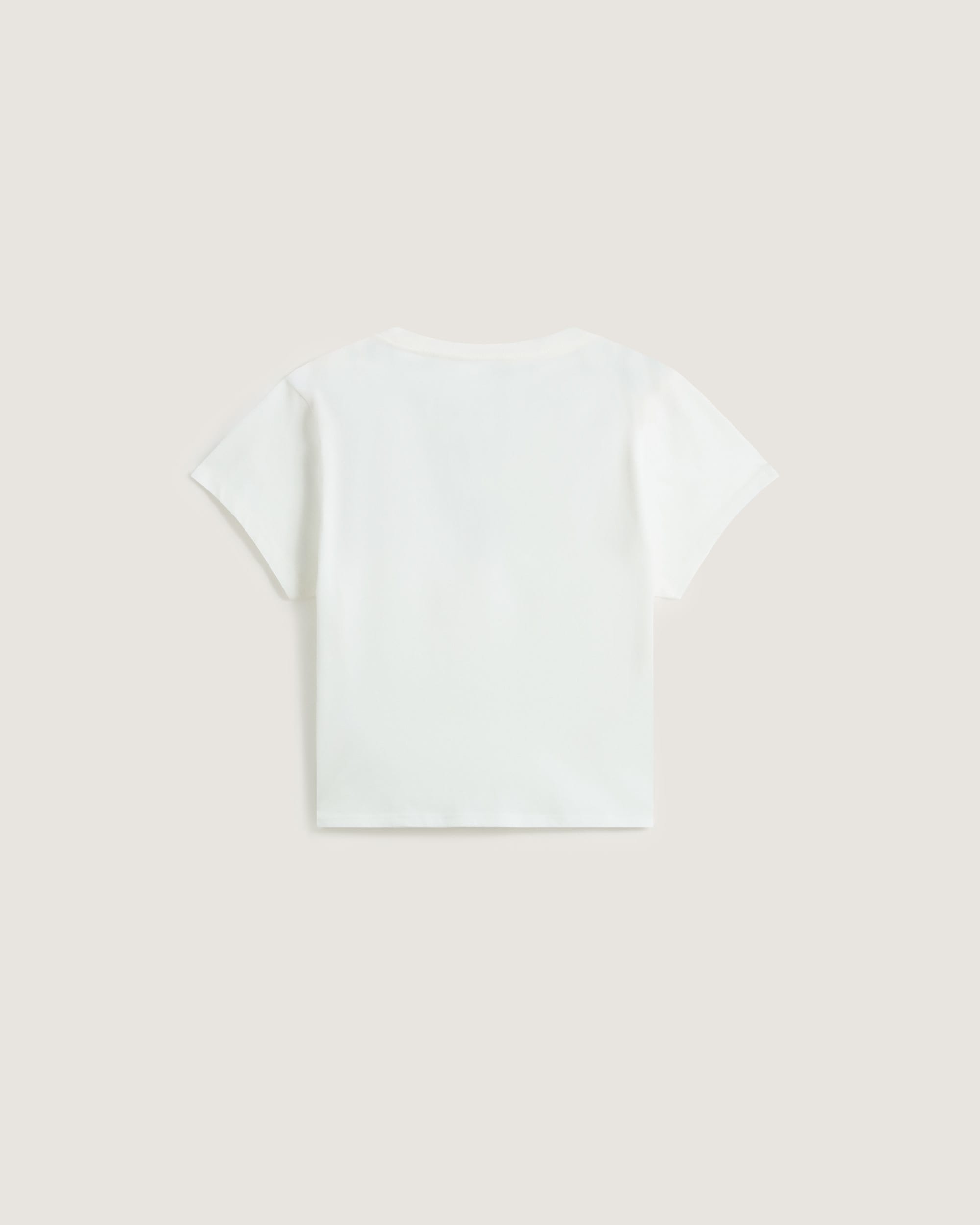 You Wish Baby Tee White VANS White ALT1