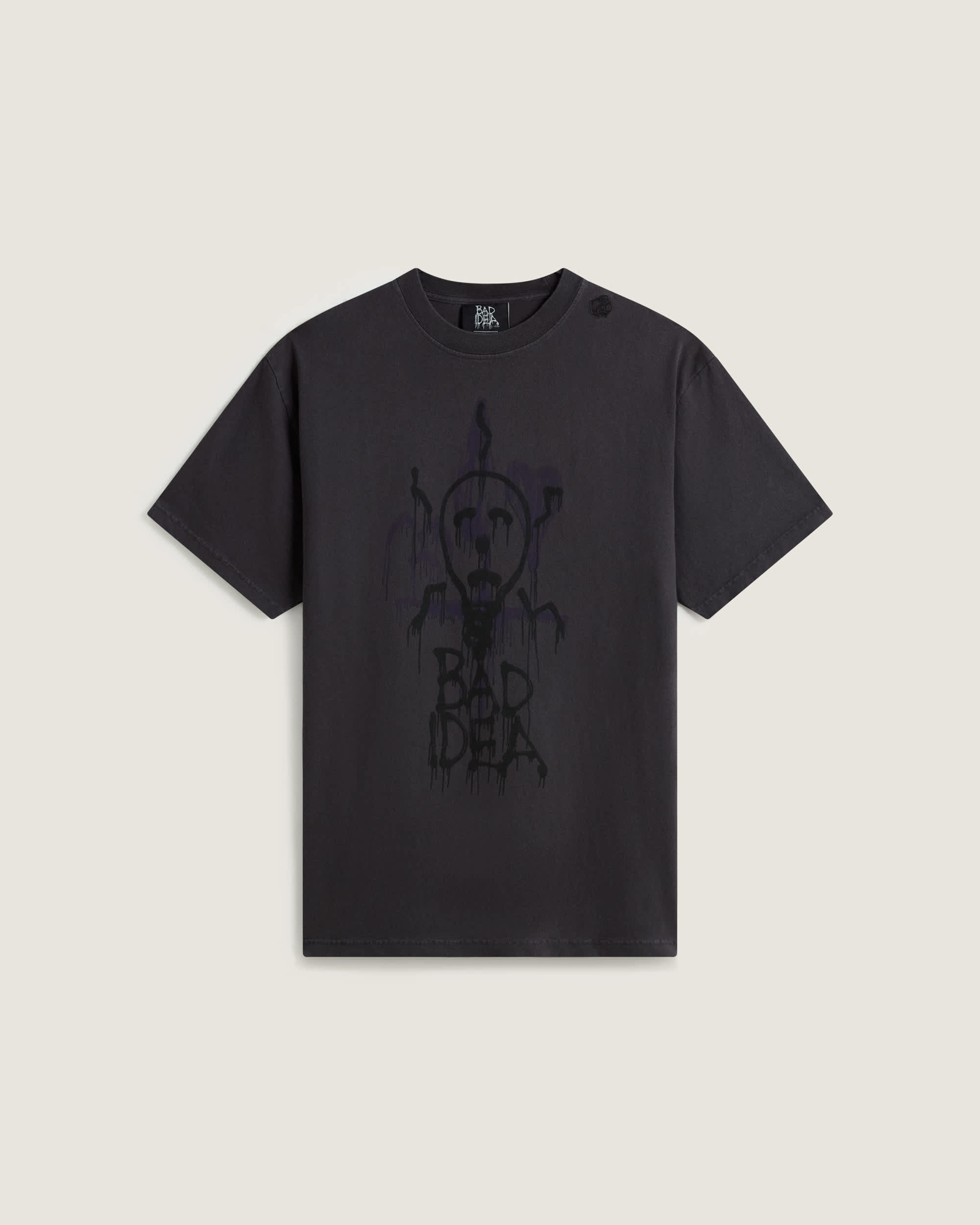 Tshirt manches courtes OTW by Vans x Bad Idea by Chito VANS Noir HERO