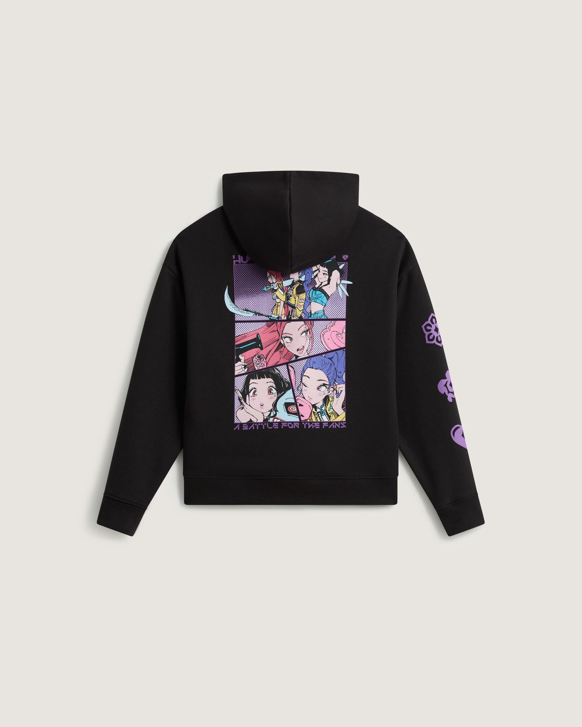 Pull KPop Demon Hunters x Vans For The Fans Enfant VANS Noir alt1