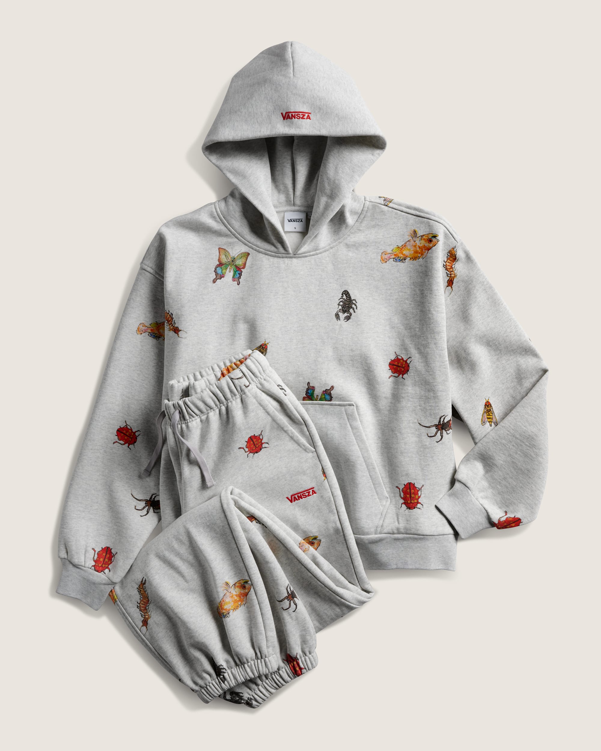 VANSZA Bug Out Sweatpants Heather Grey VANS Grigio ALT2