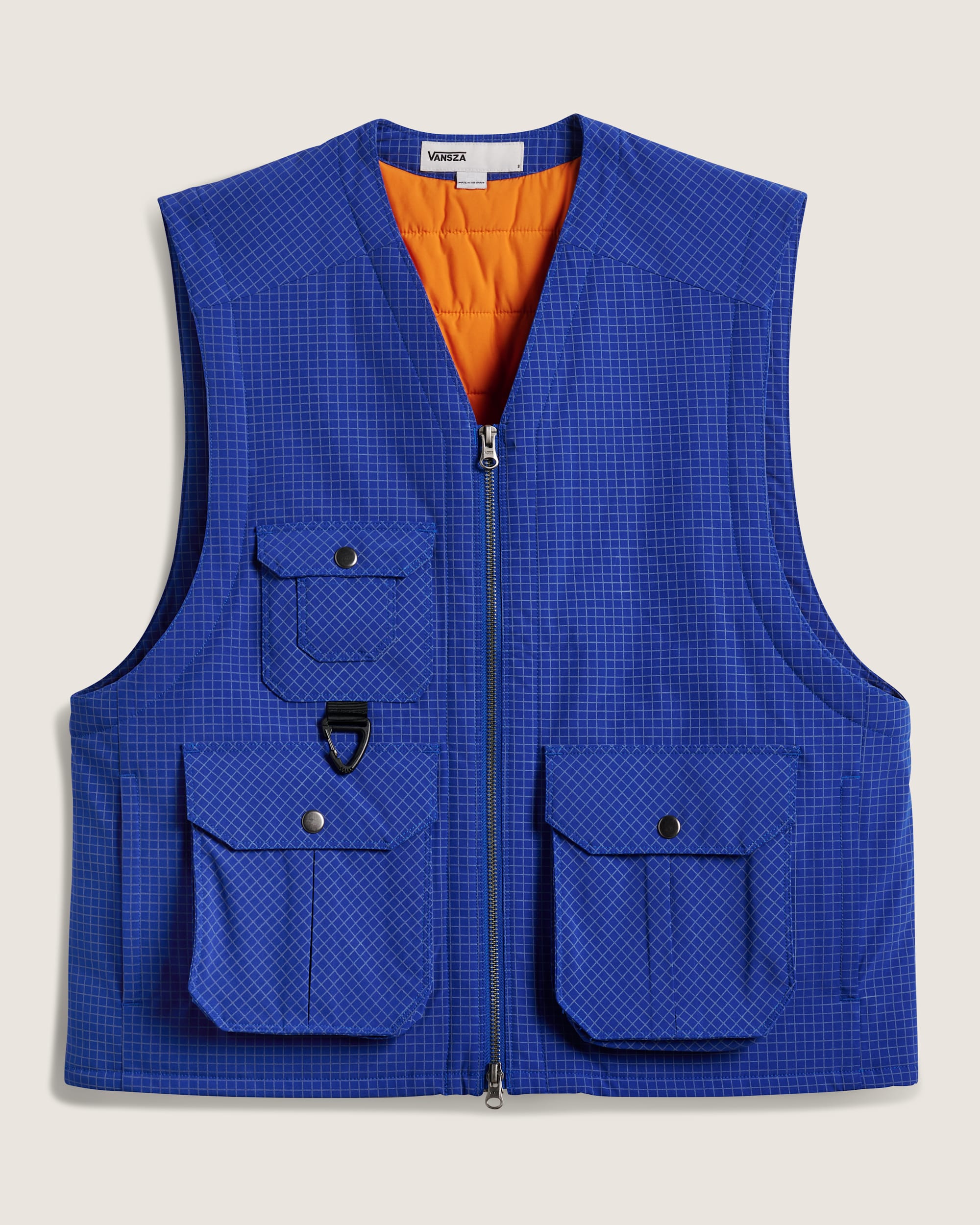 Gilet da caccia VANSZA VANS BluBianco HERO