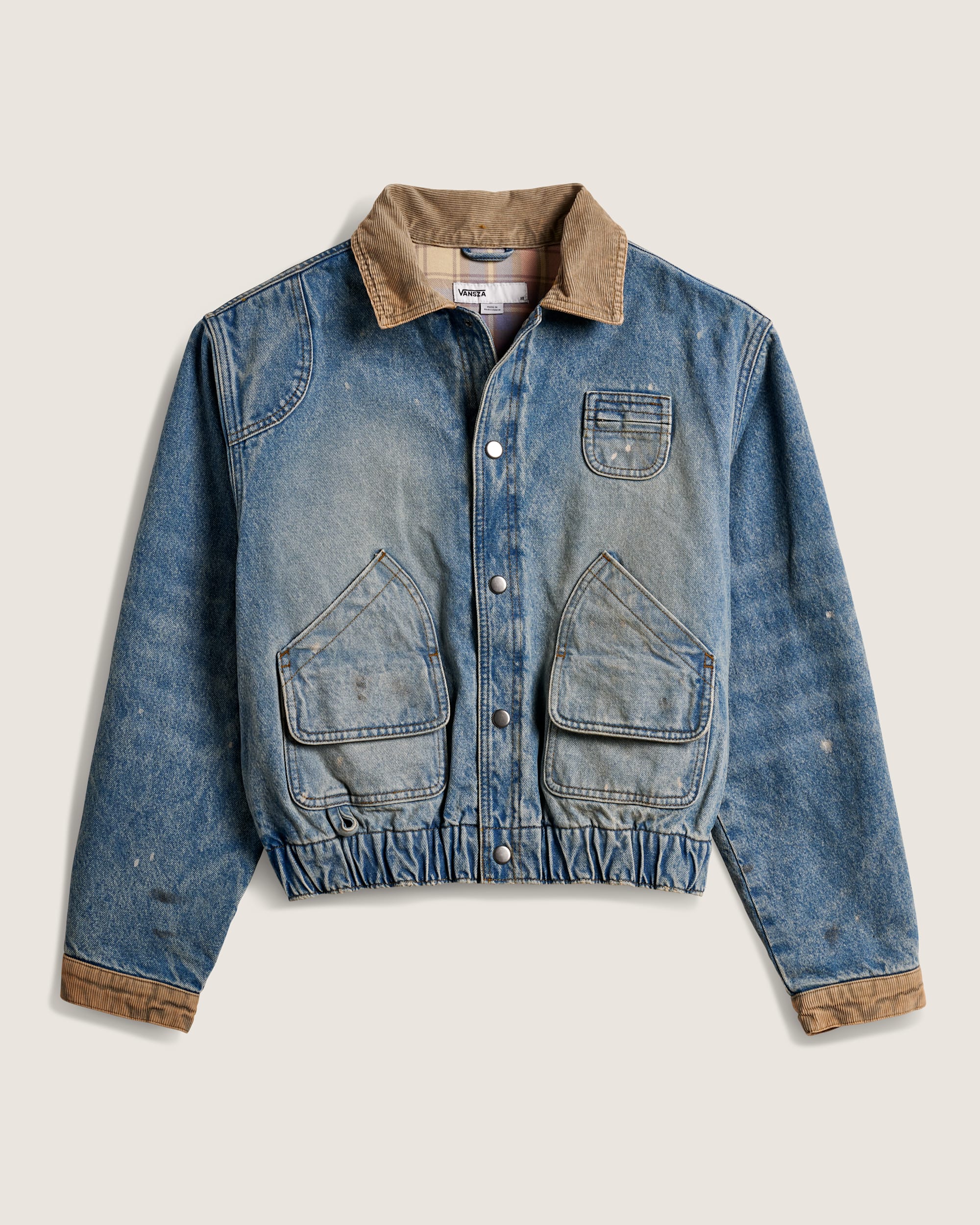 VANSZA Denim Hunting Jacket VANS Blue HERO