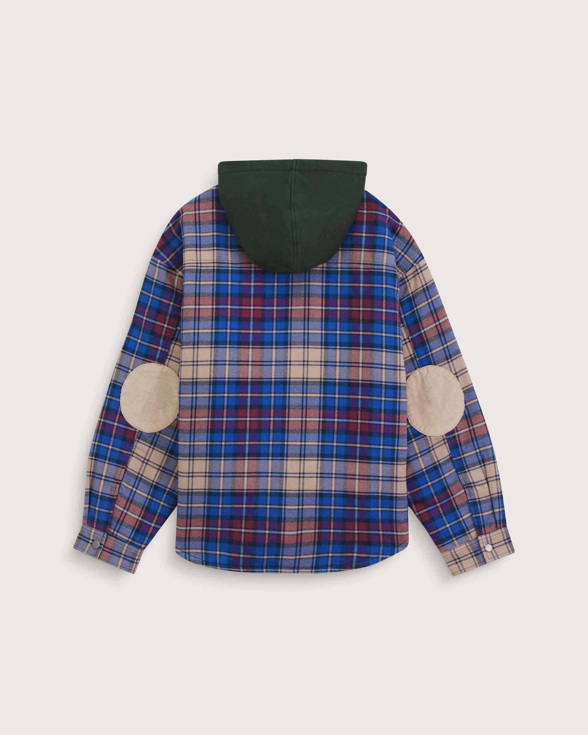 VANSZA Flannel Hoodie VANS Blue ALT1
