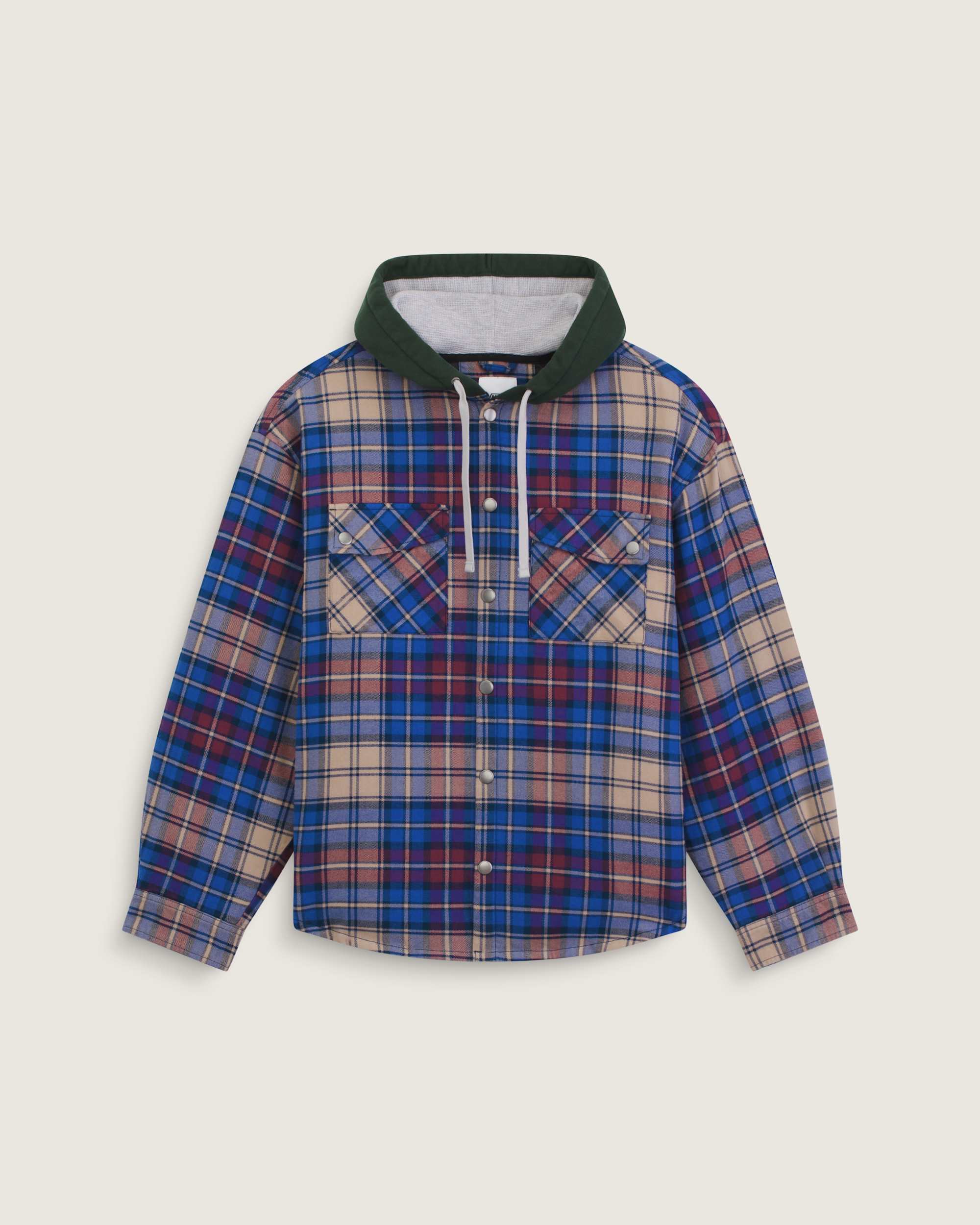 VANSZA Flannel Hoodie VANS Blue HERO