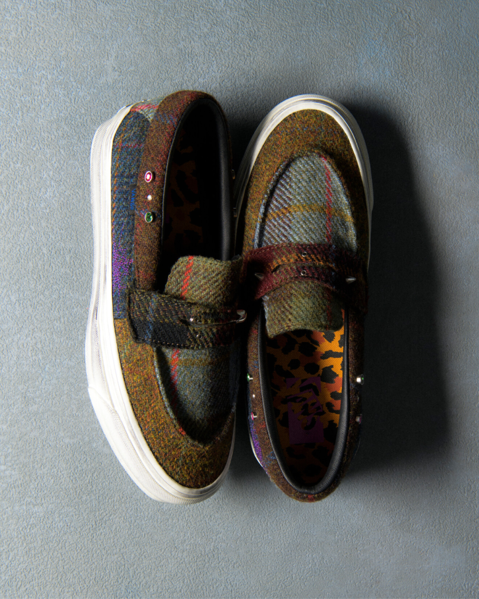 Chaussures Premium Loafer 53 Harris Tweed VANS Multicolour ALT2