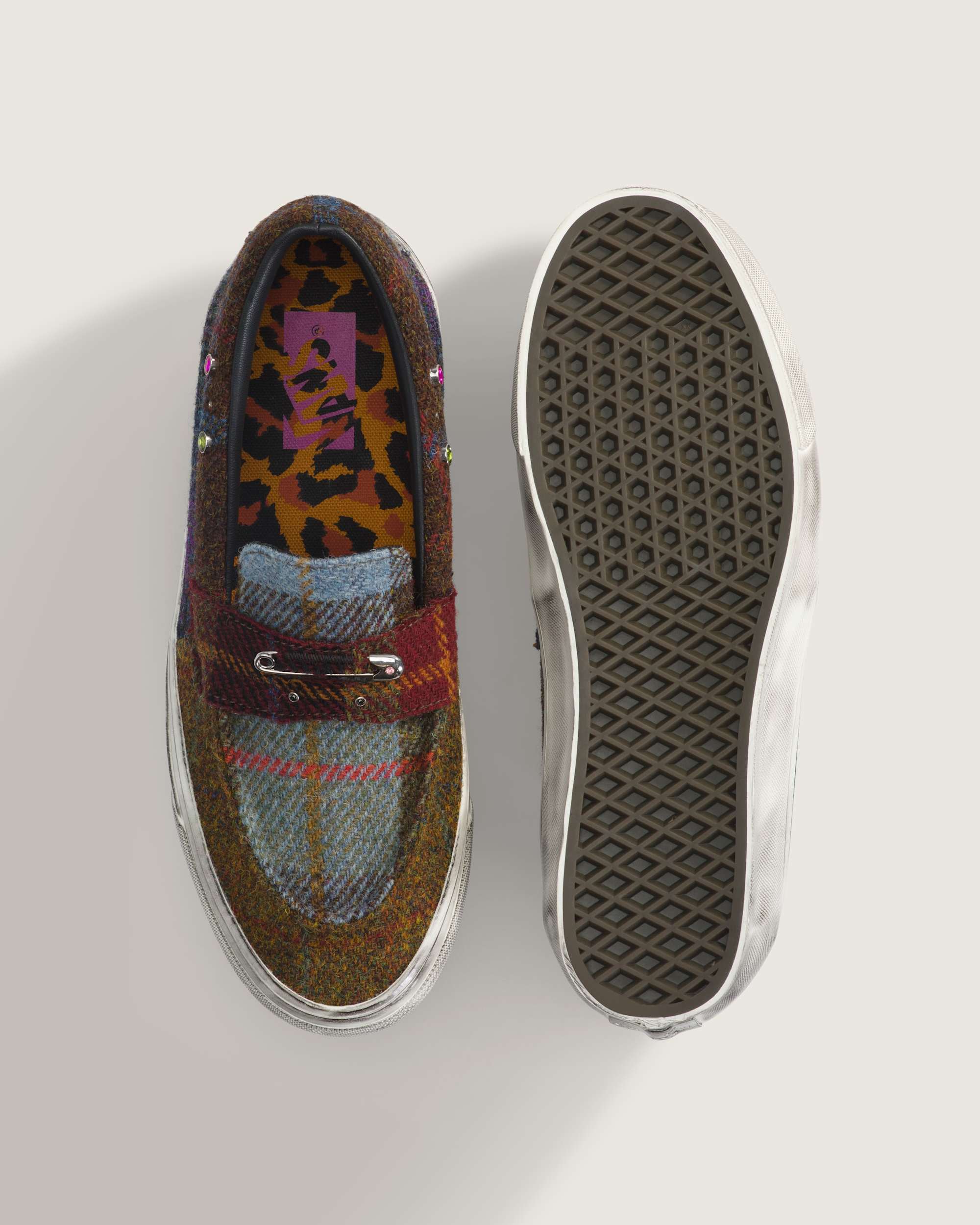Chaussures Premium Loafer 53 Harris Tweed VANS Multicolour ALT4