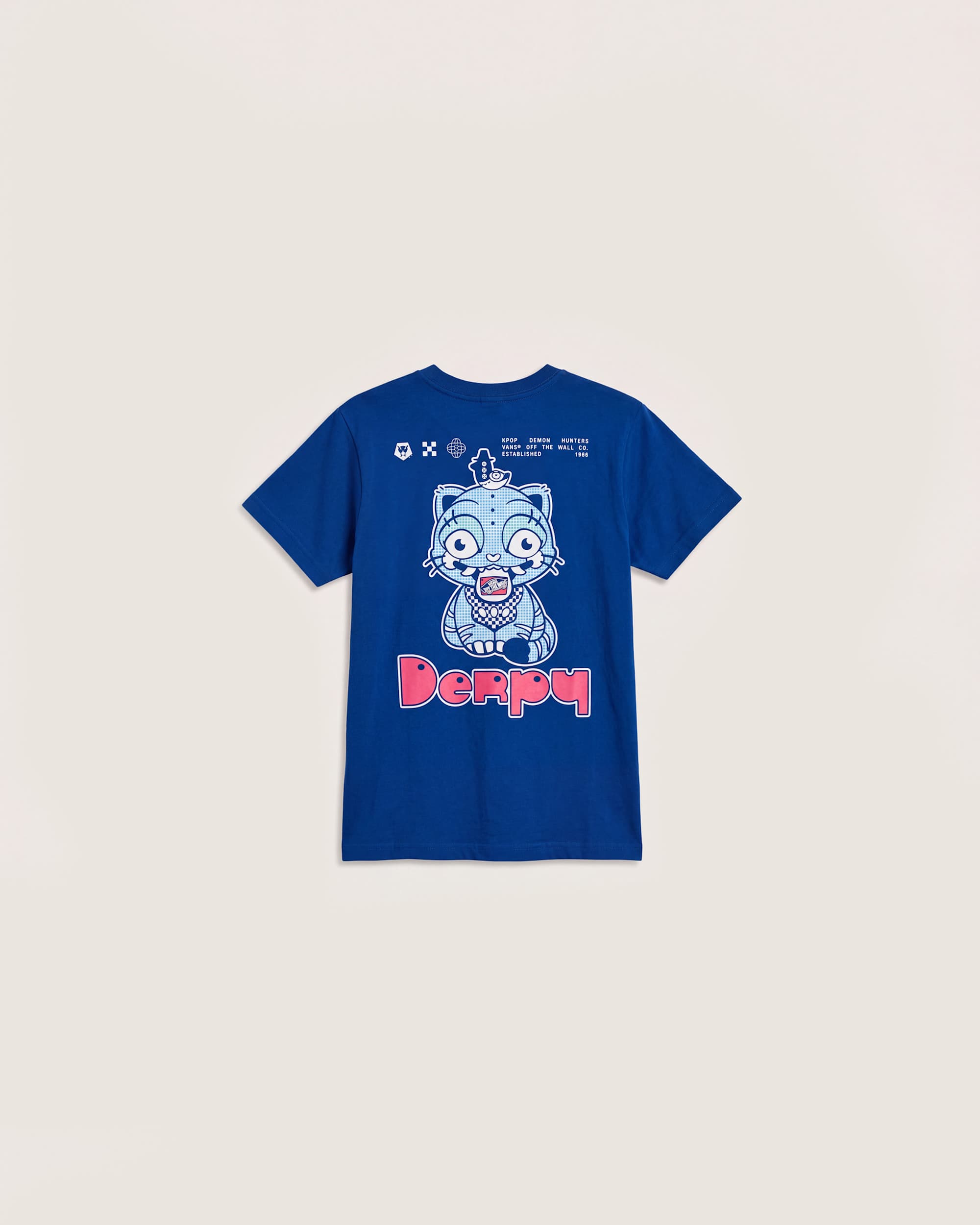 Tshirt KPop Demon Hunters x Vans Derpy Petits VANS Bleu hero