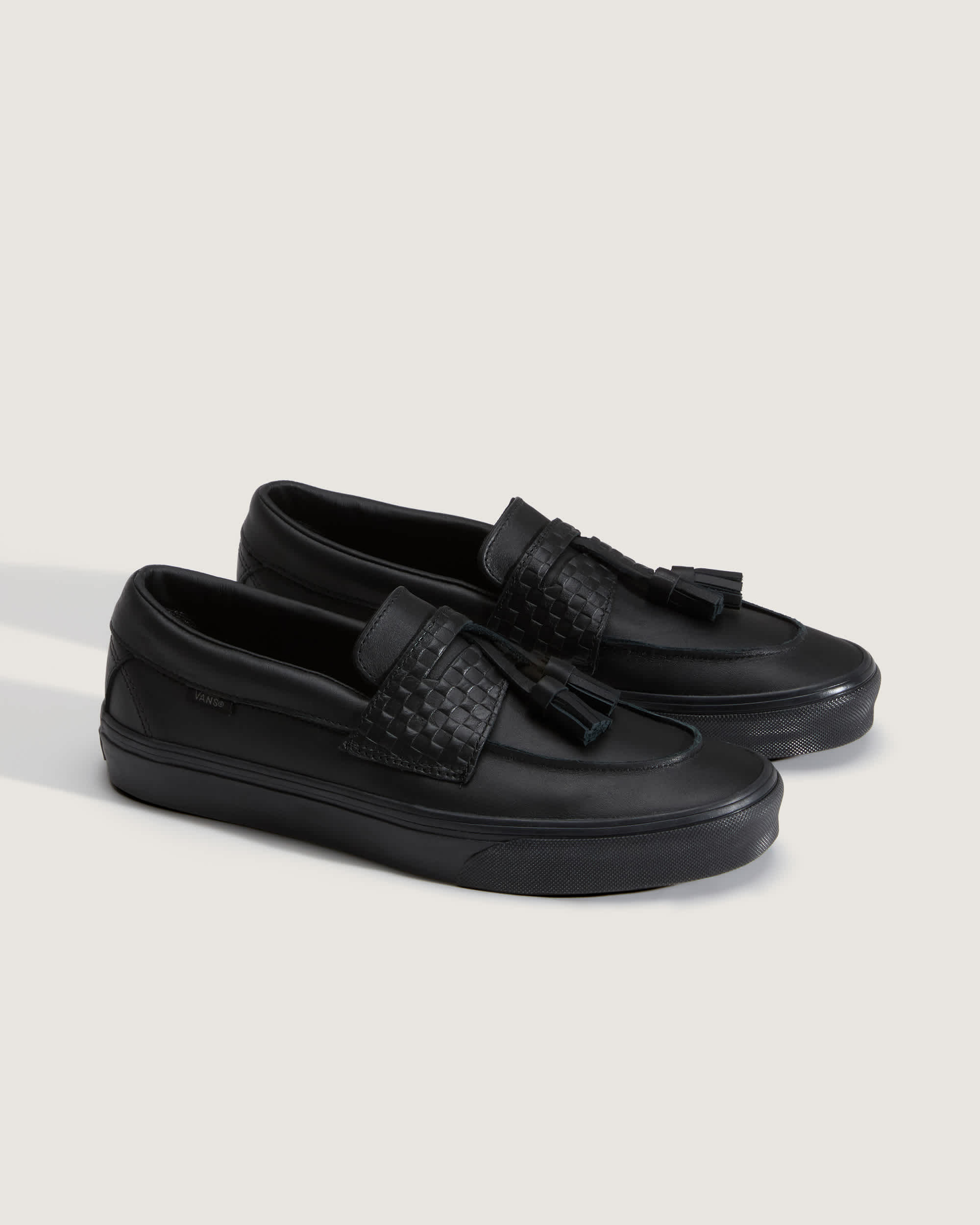 Skate Loafer Schuhe VANS Schwarz ALT3