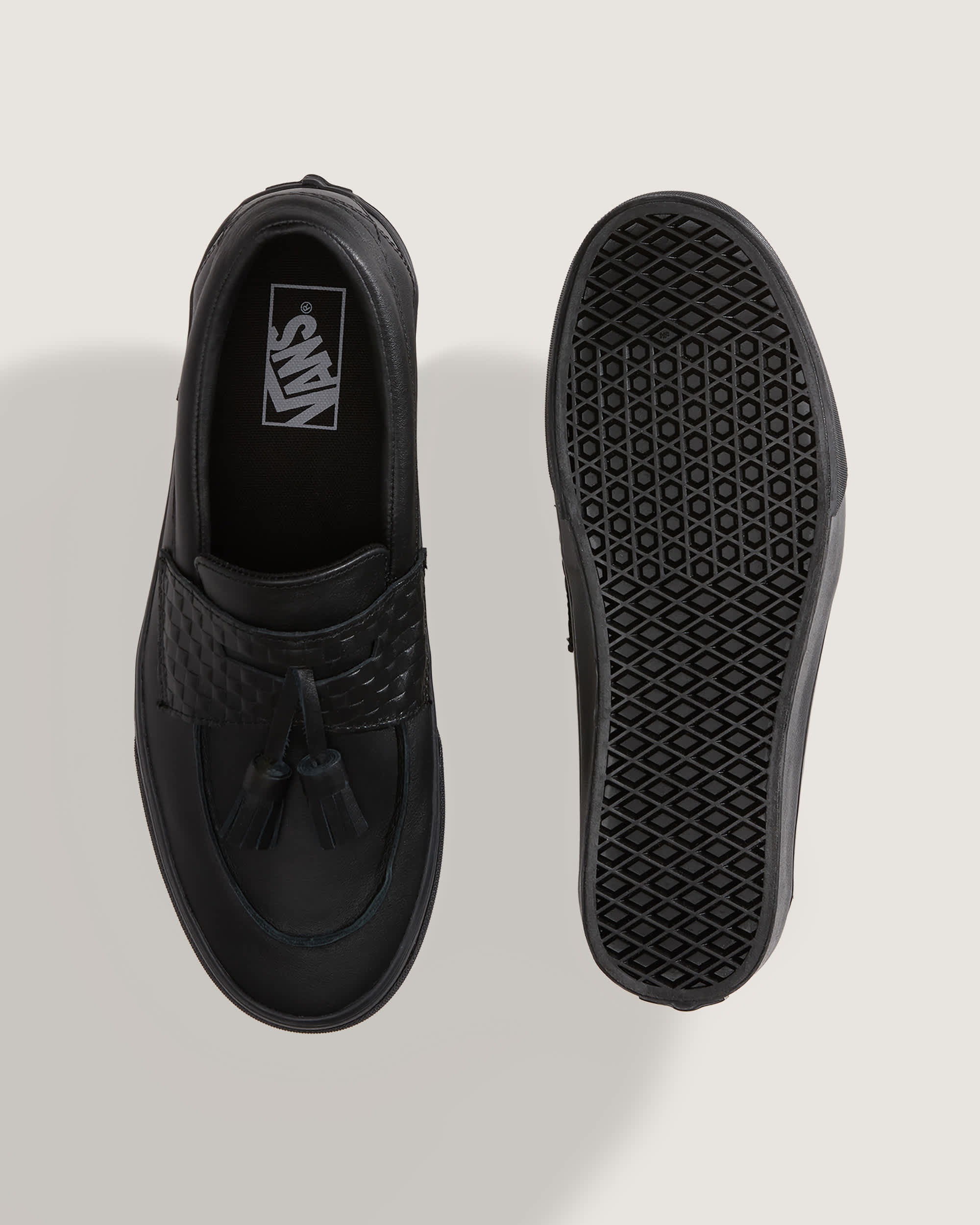 Skate Loafer Schuhe VANS Schwarz ALT4