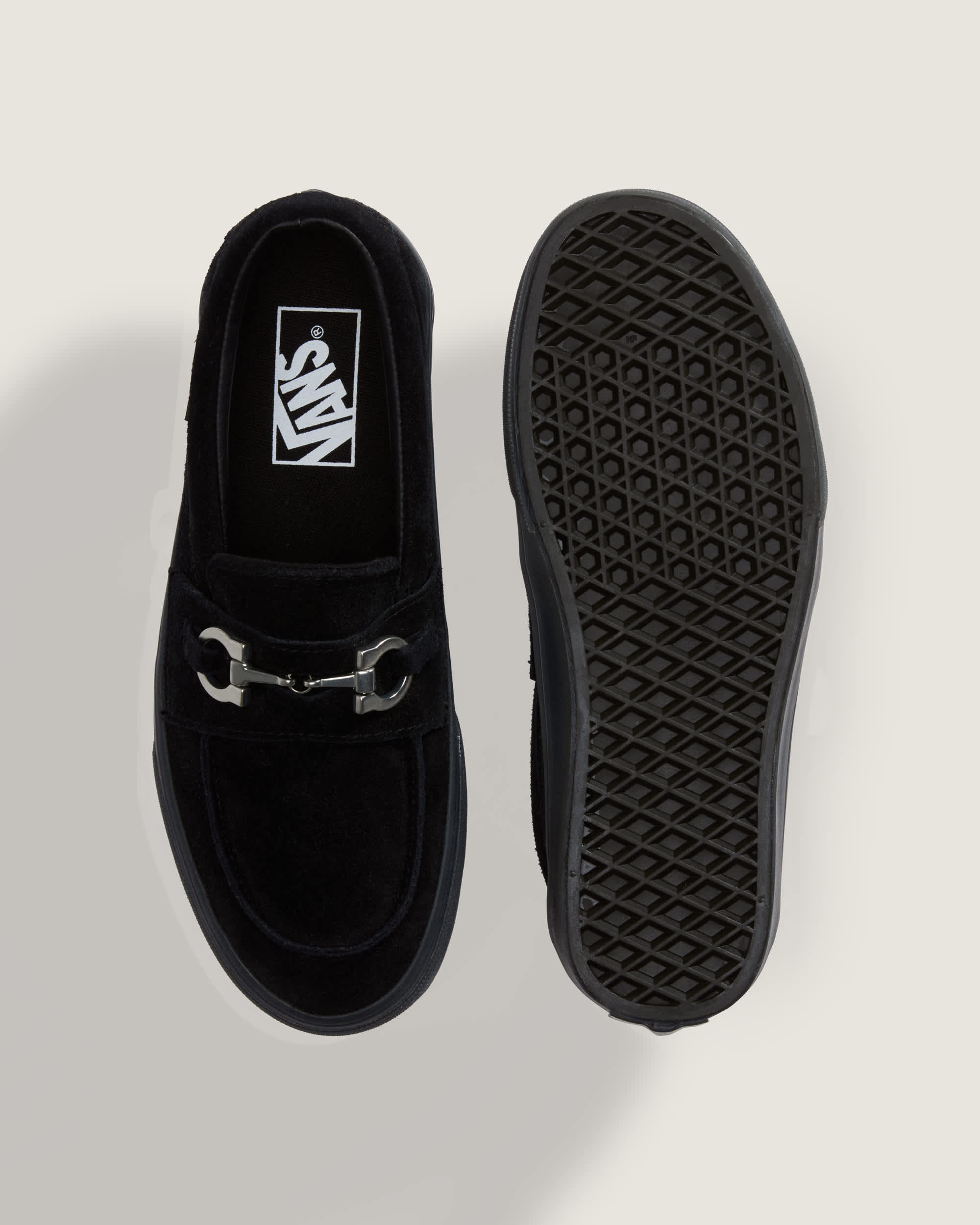 Skate Loafer Schuhe VANS Schwarz ALT4