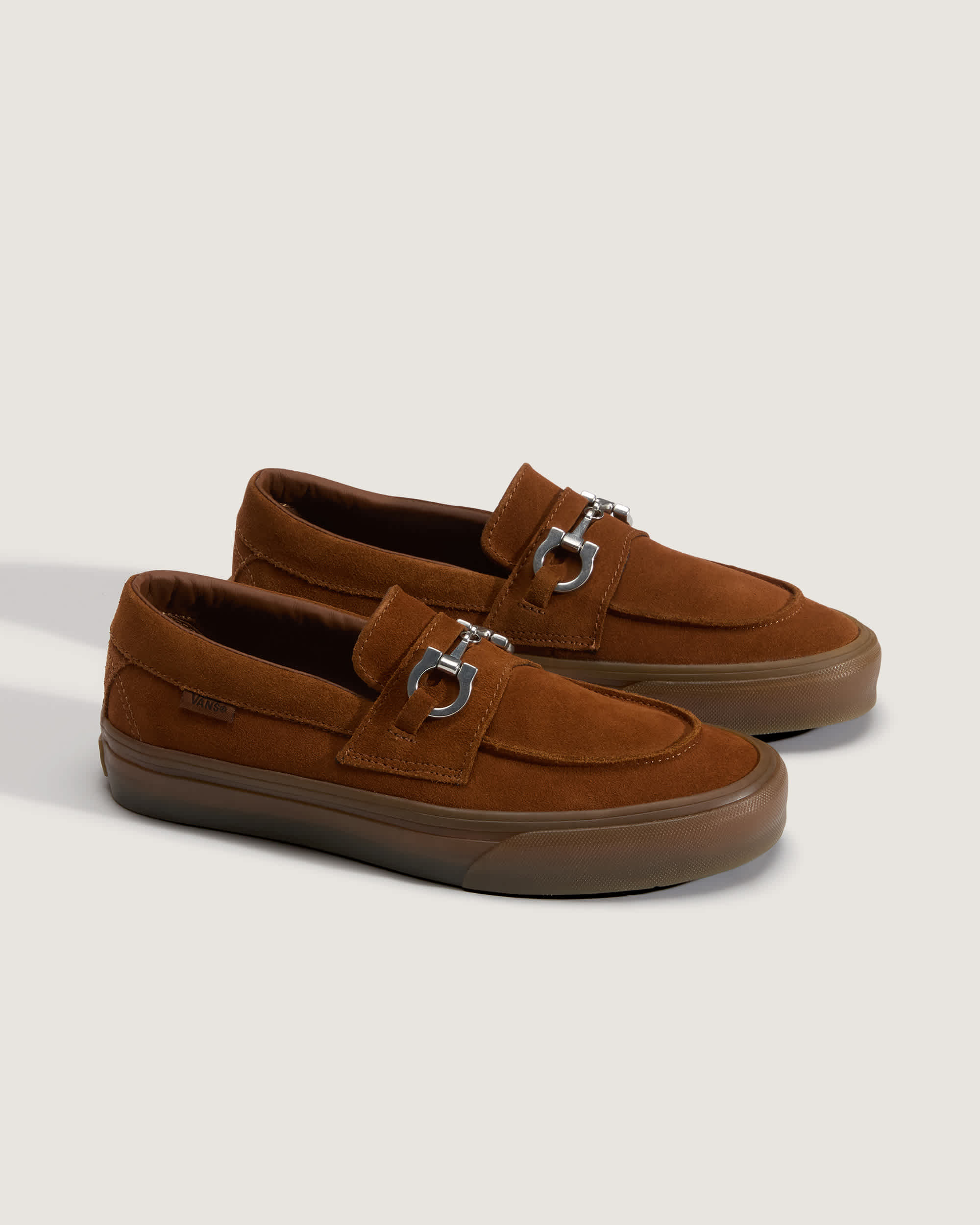 Skate Loafer Schuhe VANS Braun ALT3