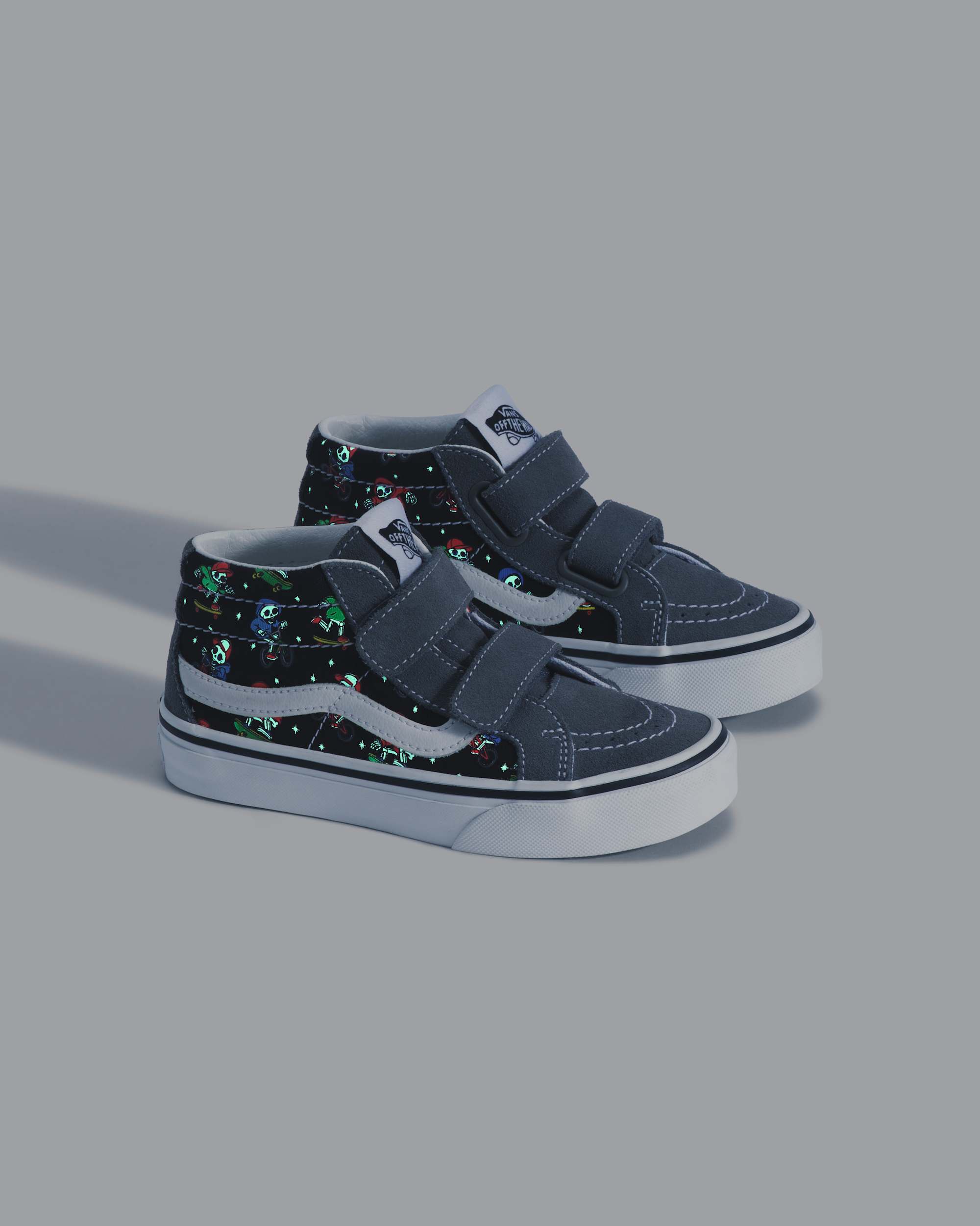 Zapatillas de nios Sk8Mid 48 aos VANS Gris ALT2