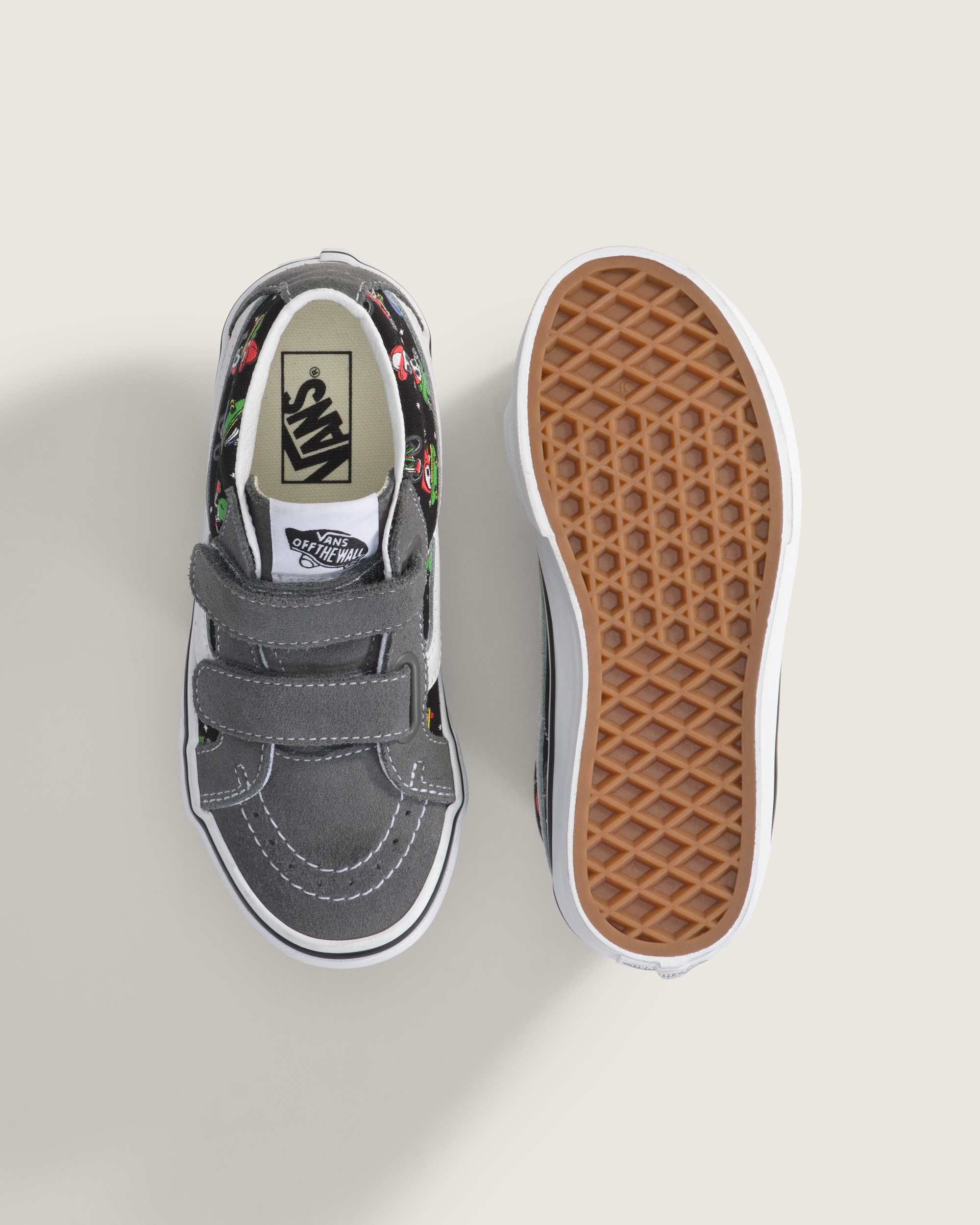 Zapatillas de nios Sk8Mid 48 aos VANS Gris ALT3