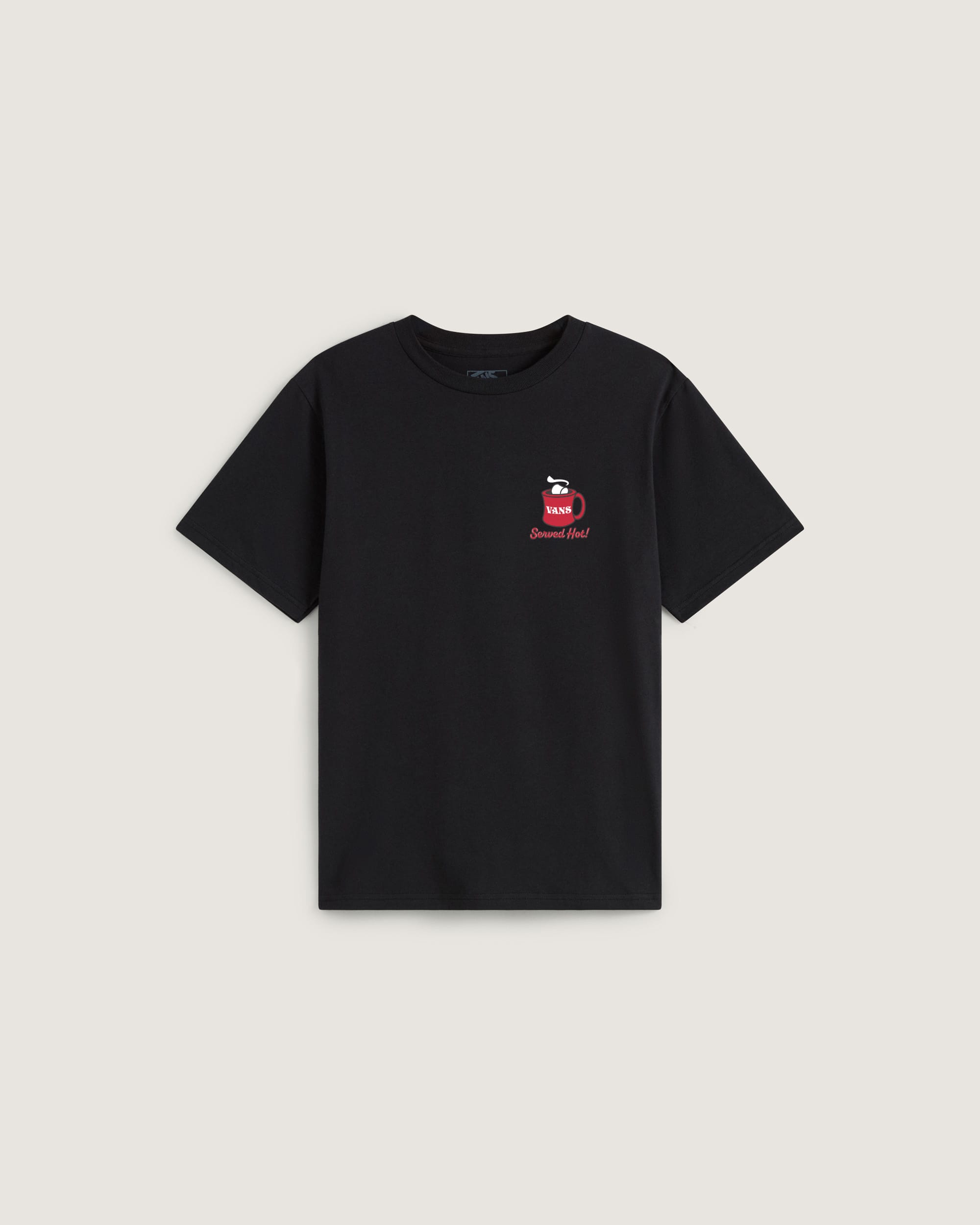 Served Hot SS Tee Black VANS Schwarz alt1