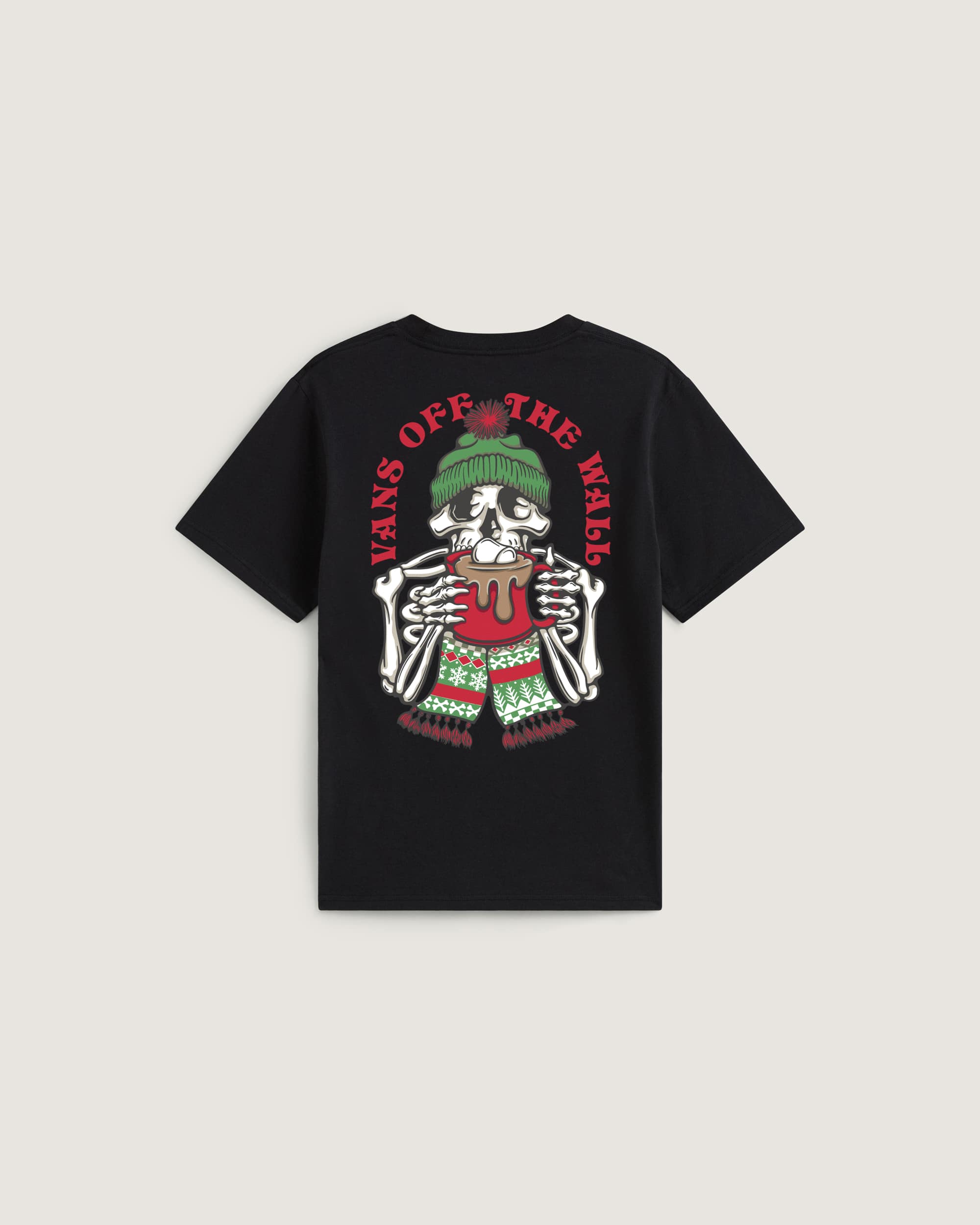 Served Hot SS Tee Black VANS Schwarz hero