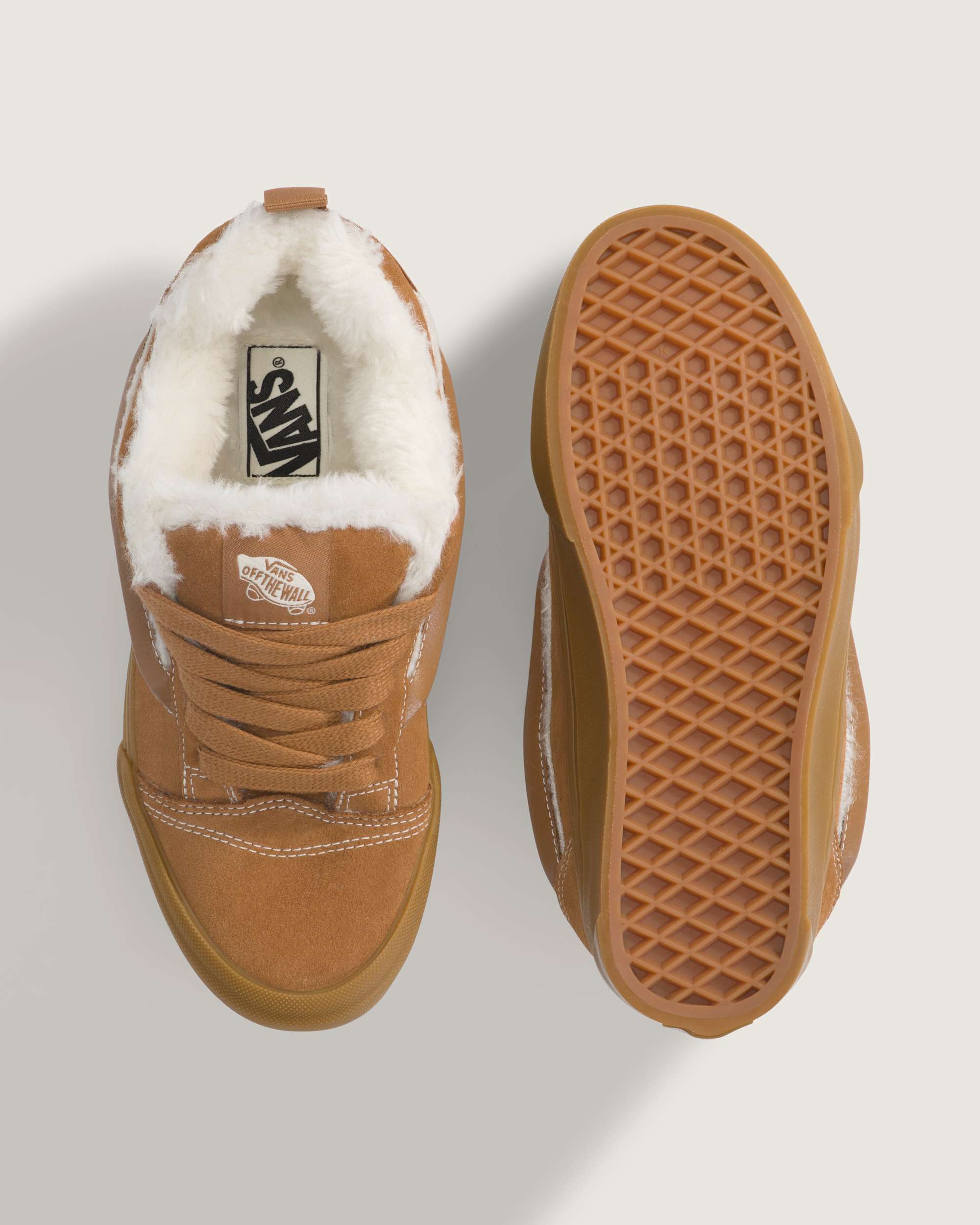 Chaussures Knu Skool VANS Beige ALT2