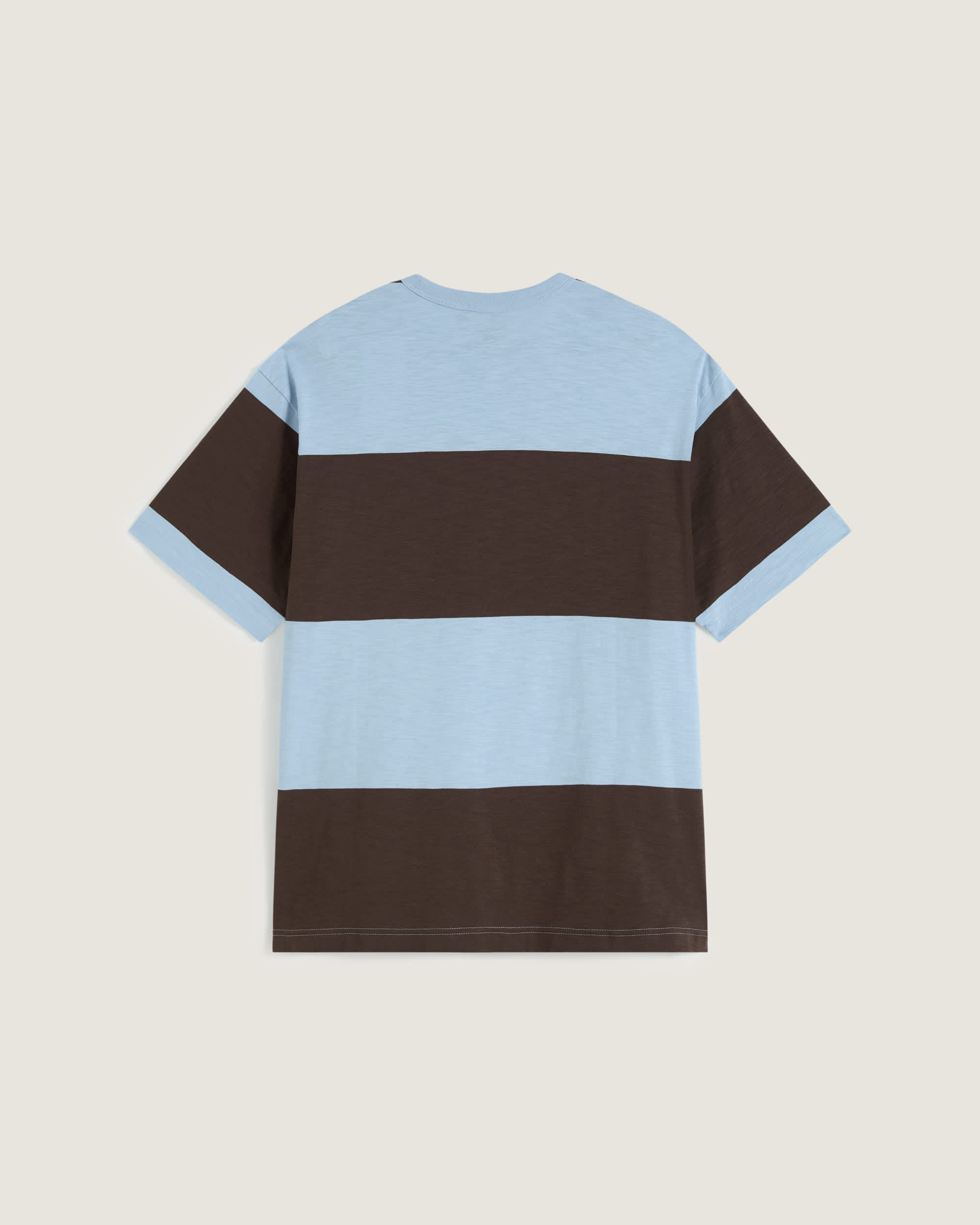 Slubby Stripe SS Tee Soft Slate VANS Cinzento alt1
