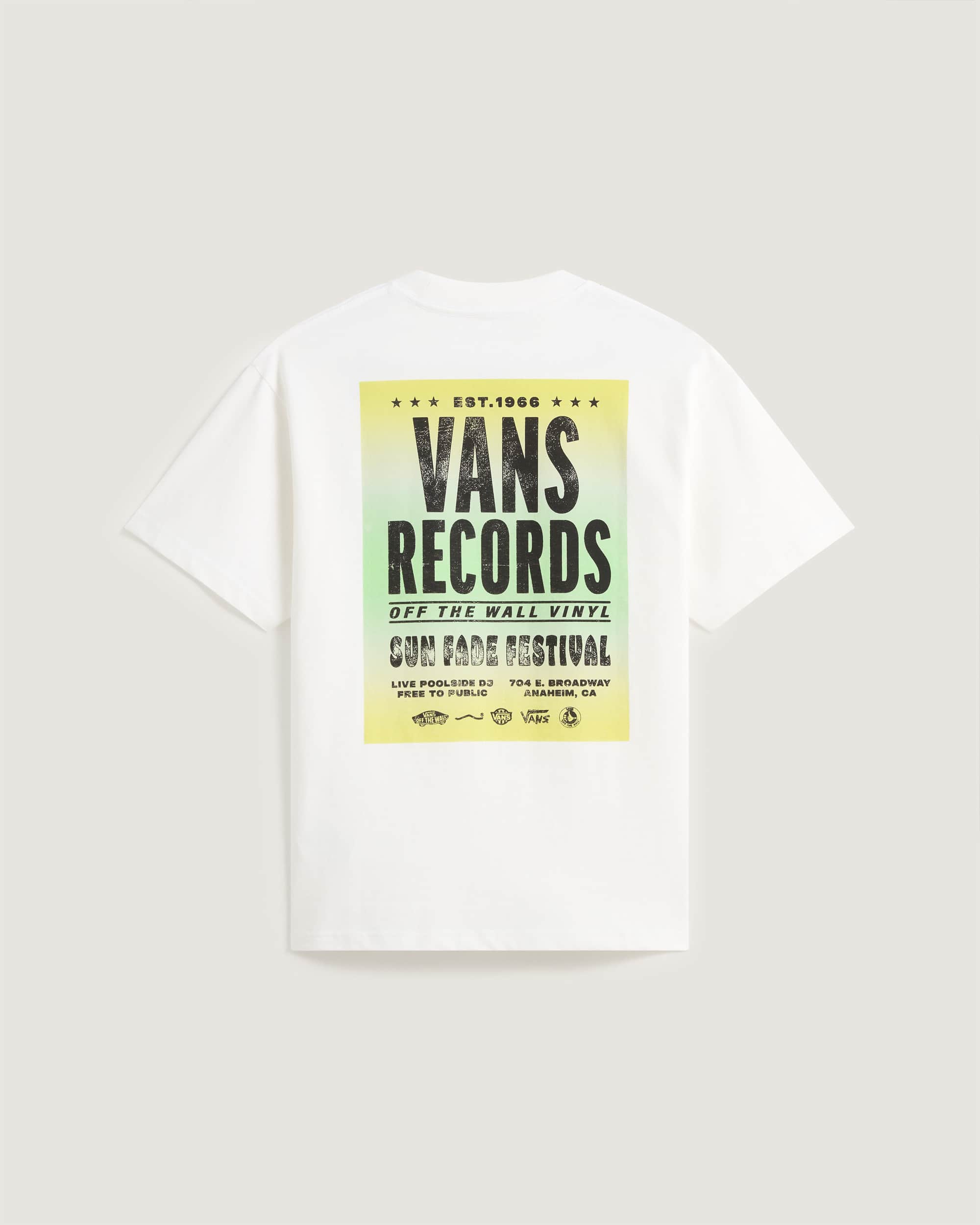 Vans Vinyl SS Tee White VANS Branco alt1