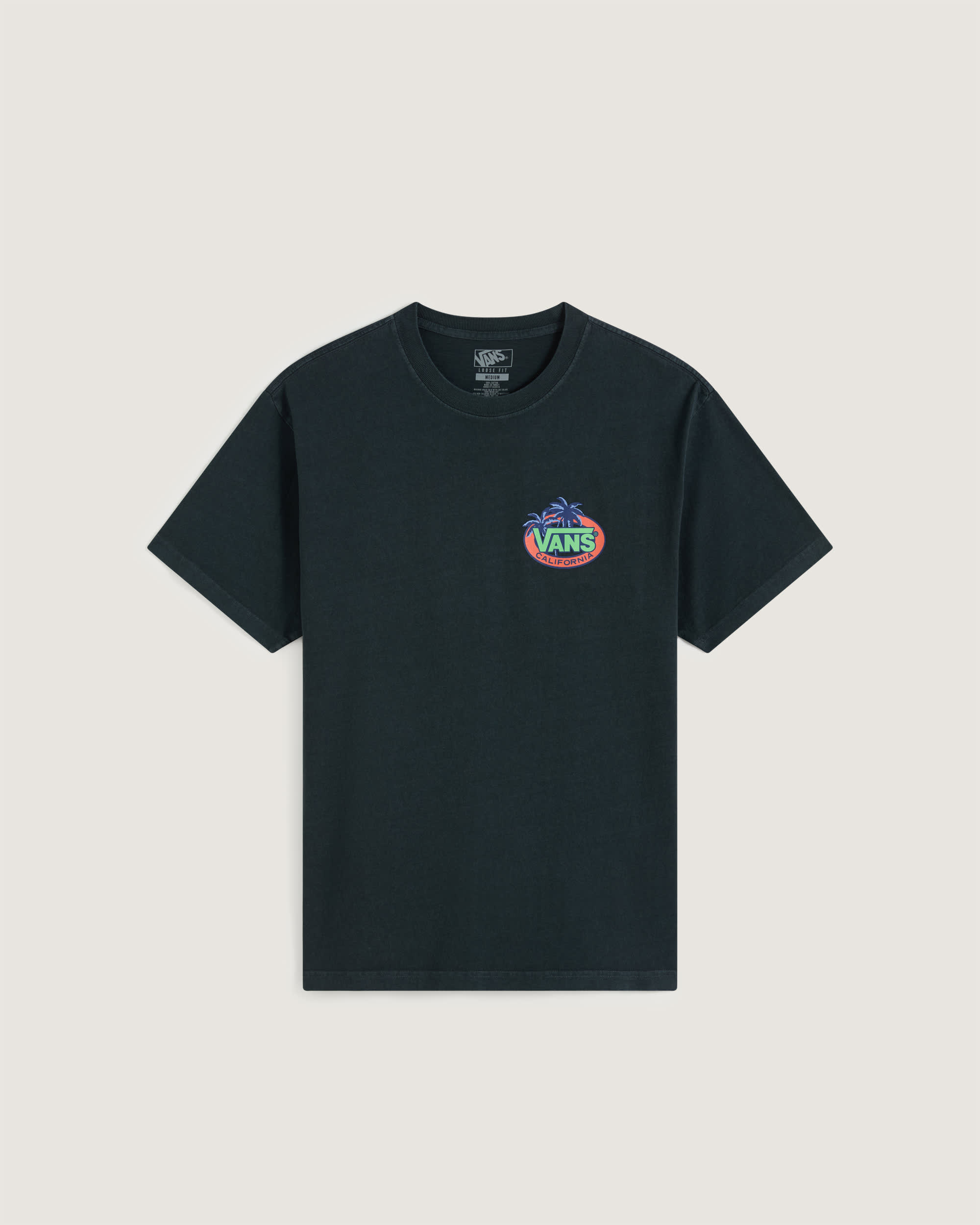 SoCal Palms SS Tee Black VANS Preto hero