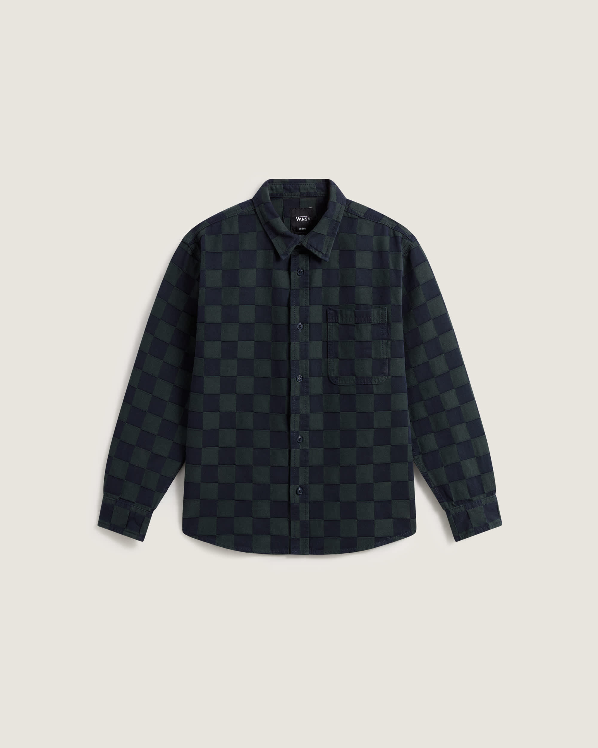Bowden Workwear Shirt Parisian NightOil Gree VANS Bleu hero