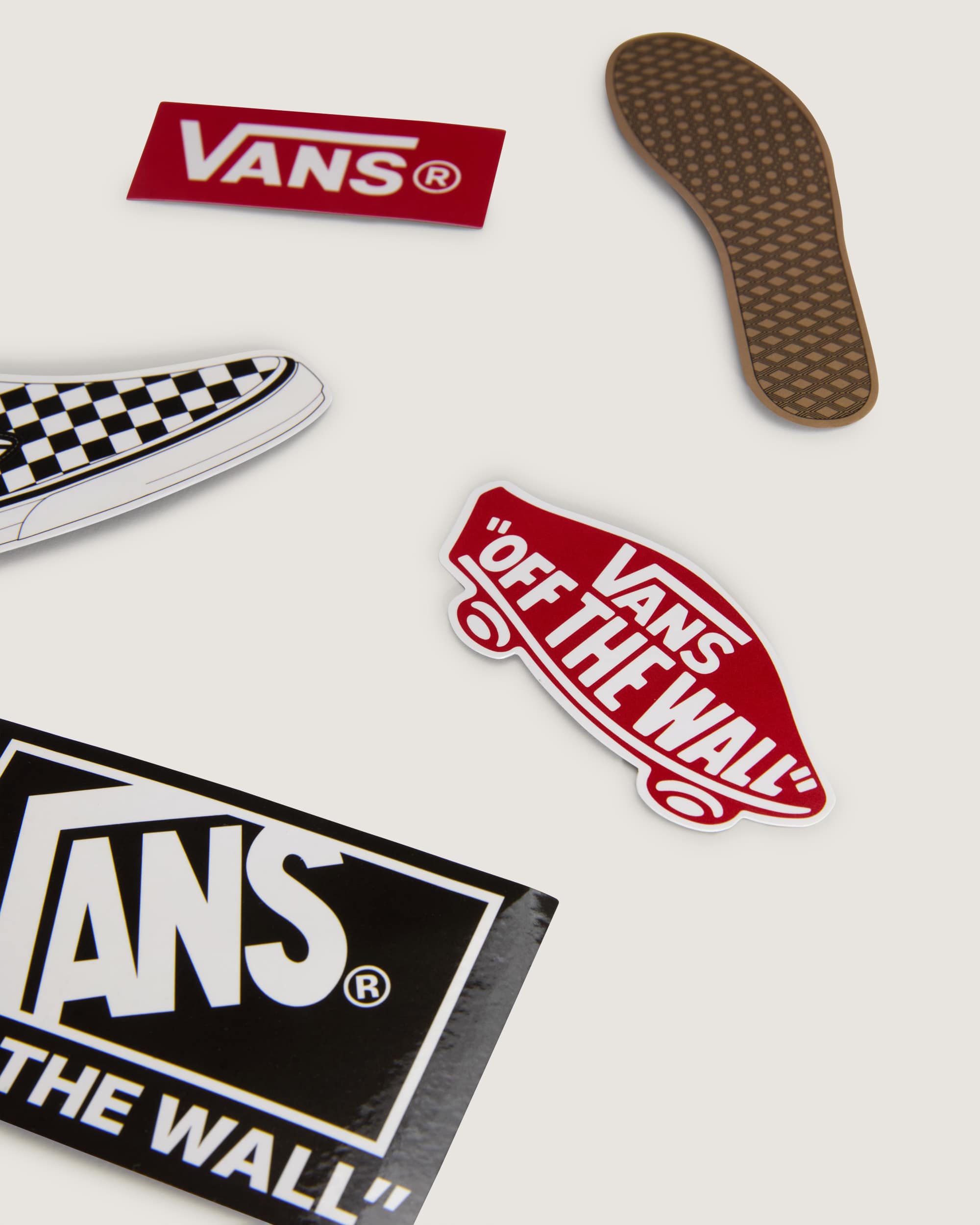 Vans Icon Sticker Pack WhiteBlack VANS Wei ALT2