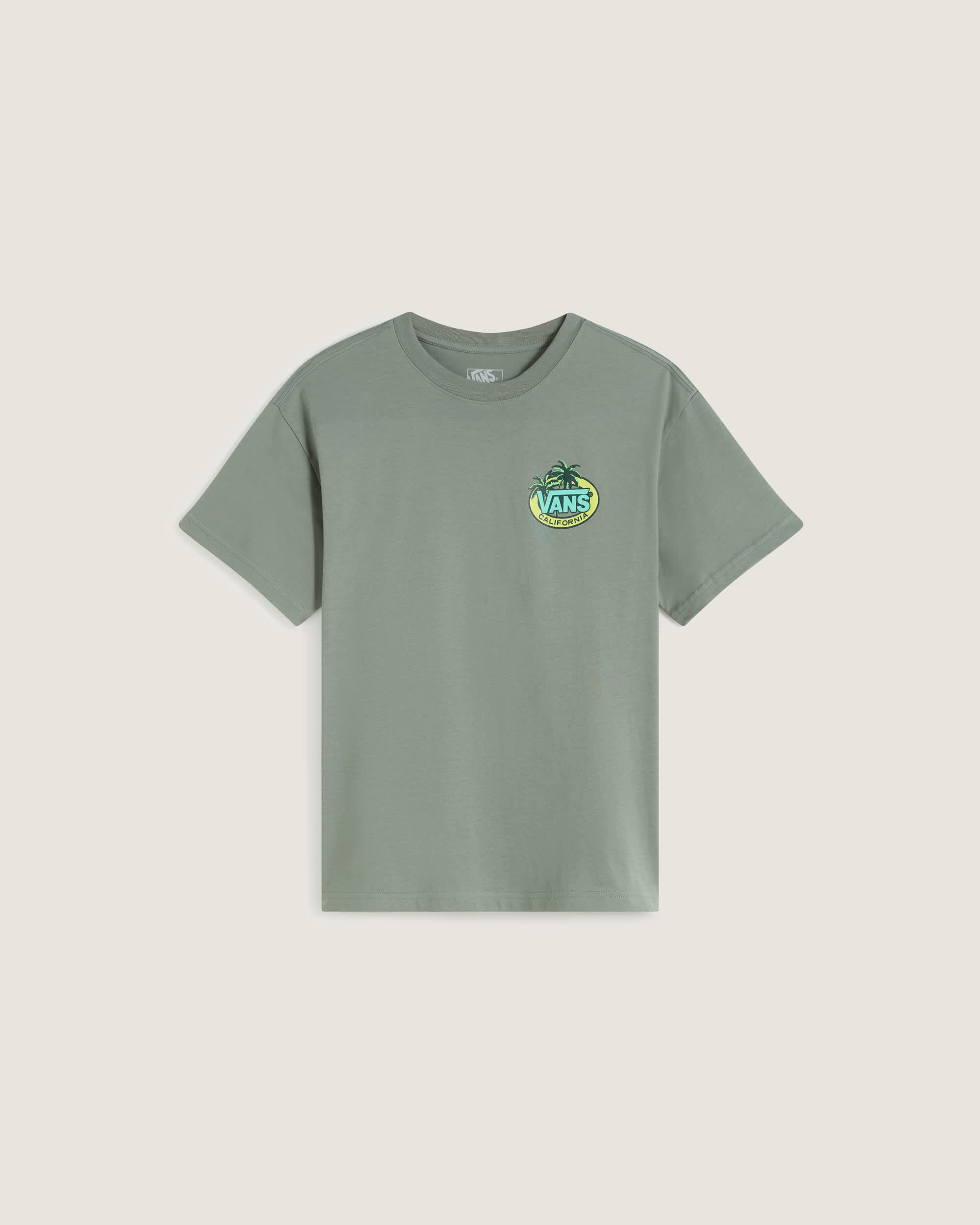 SoCal Palms SS Tee Eternal Sage VANS Vert hero