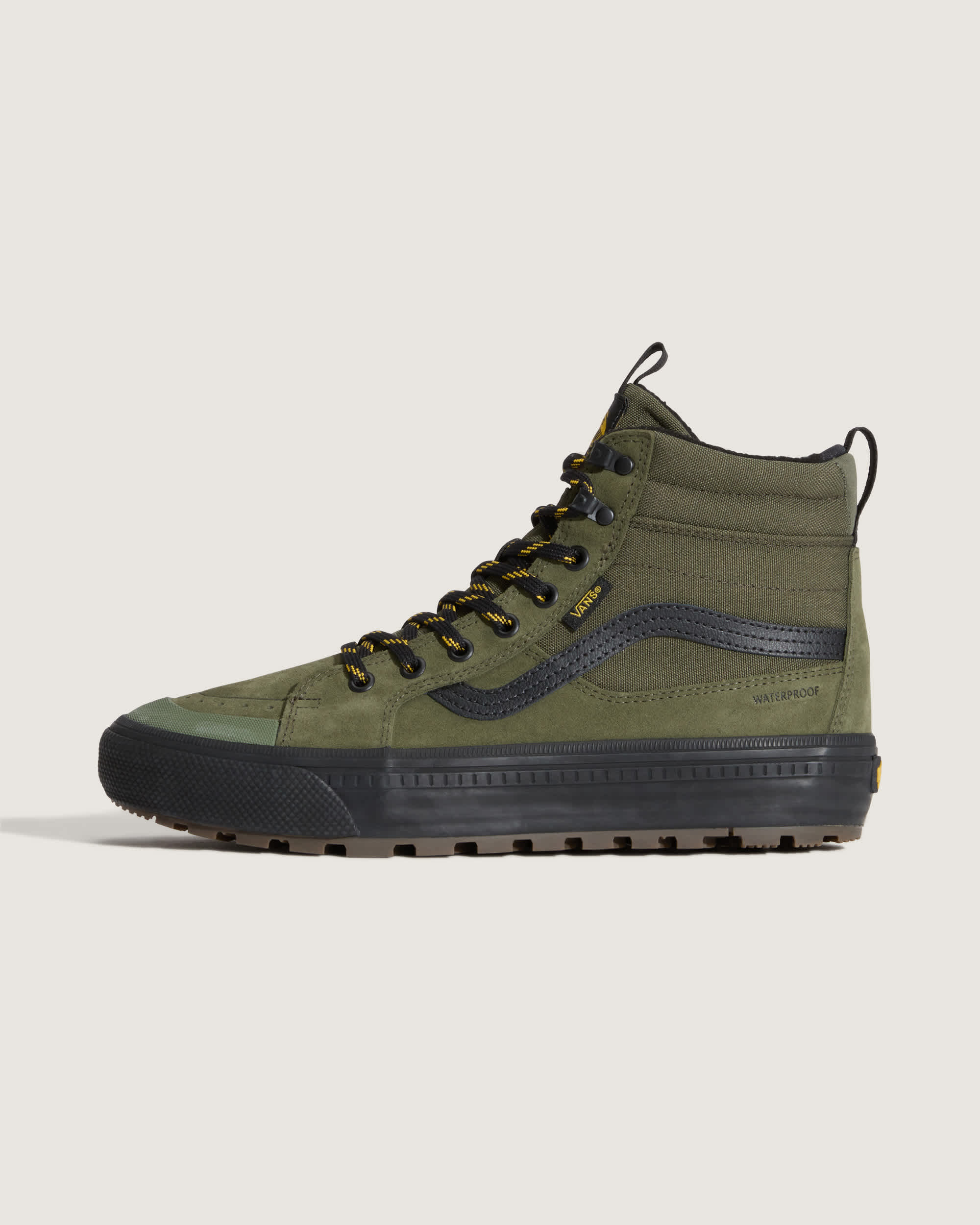 Sk8Hi Waterproof Insulated Schoenen VANS ZwartGroen HERO