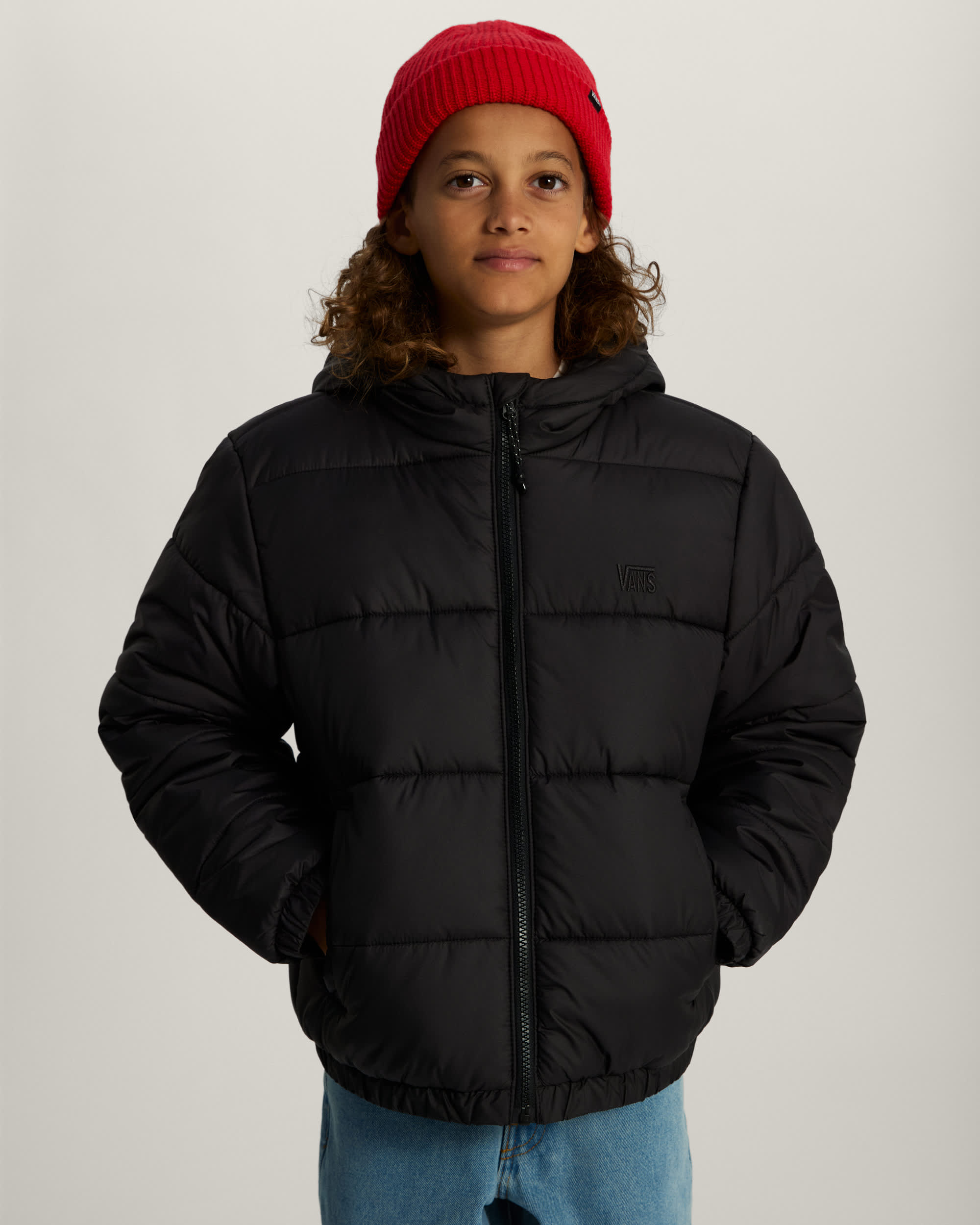  Hillgate Puffer Jacket VANS Black ALT2