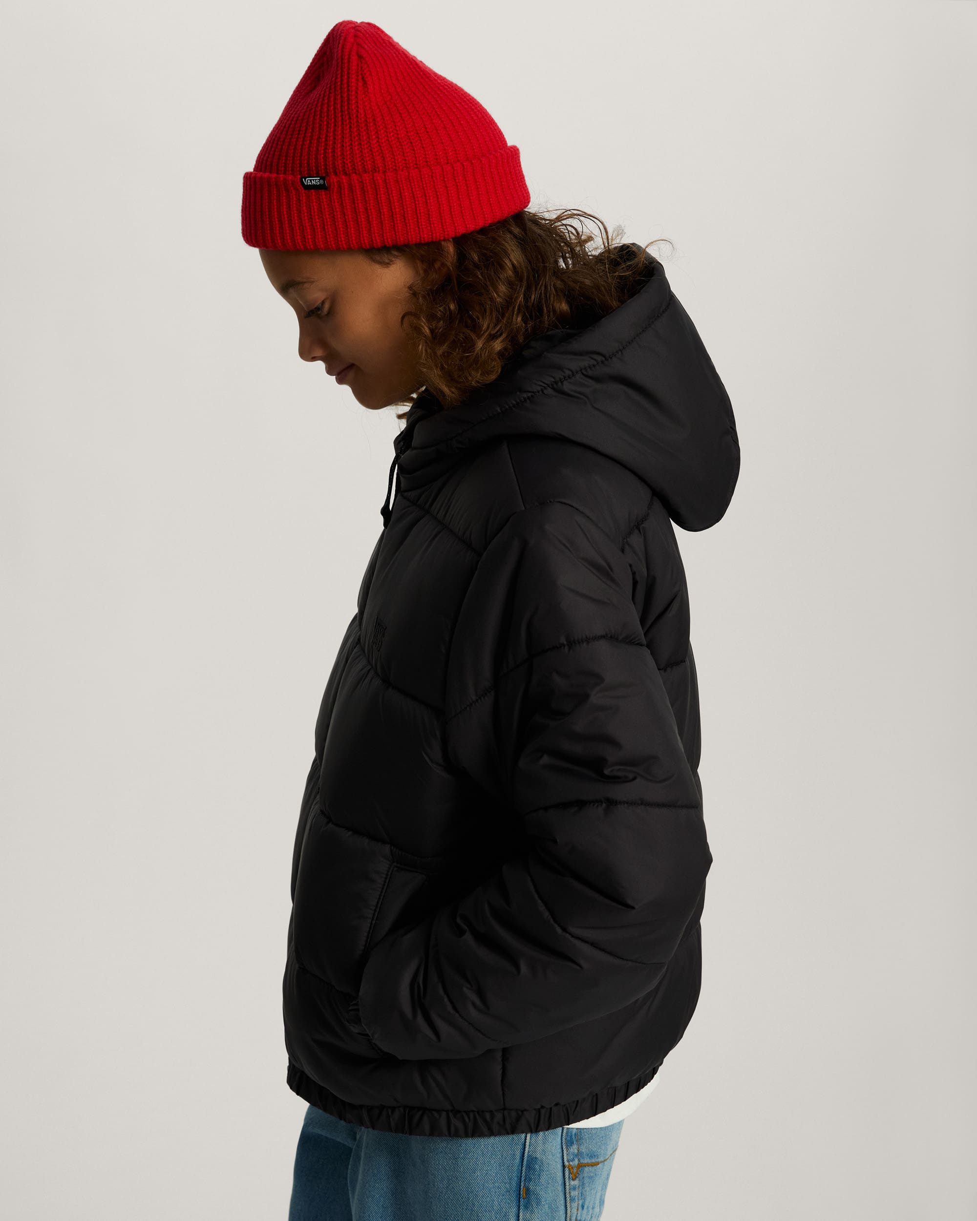  Hillgate Puffer Jacket VANS Black ALT4