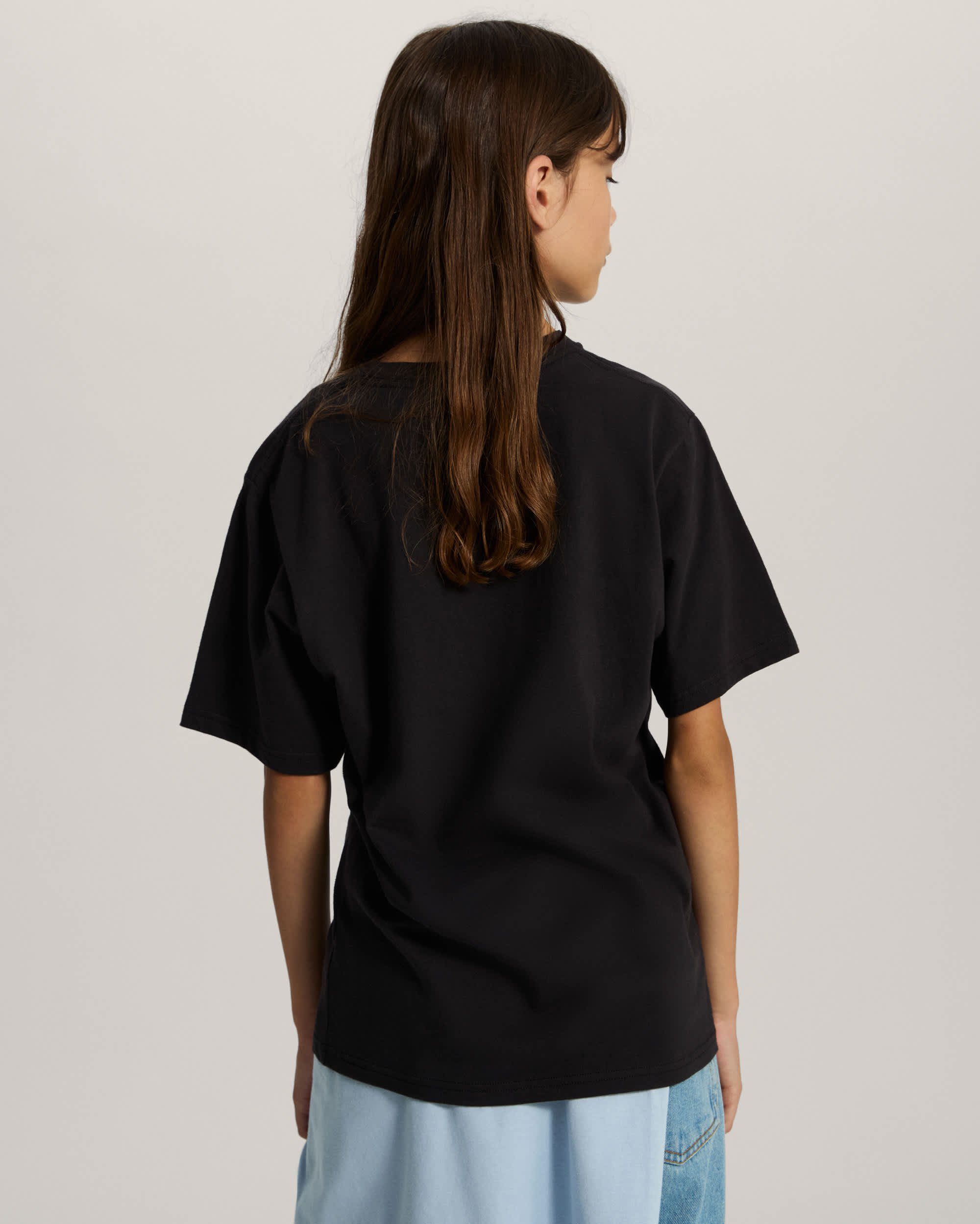 Maglietta Bambinoa Stretch Logo 814 anni VANS Nero ALT6