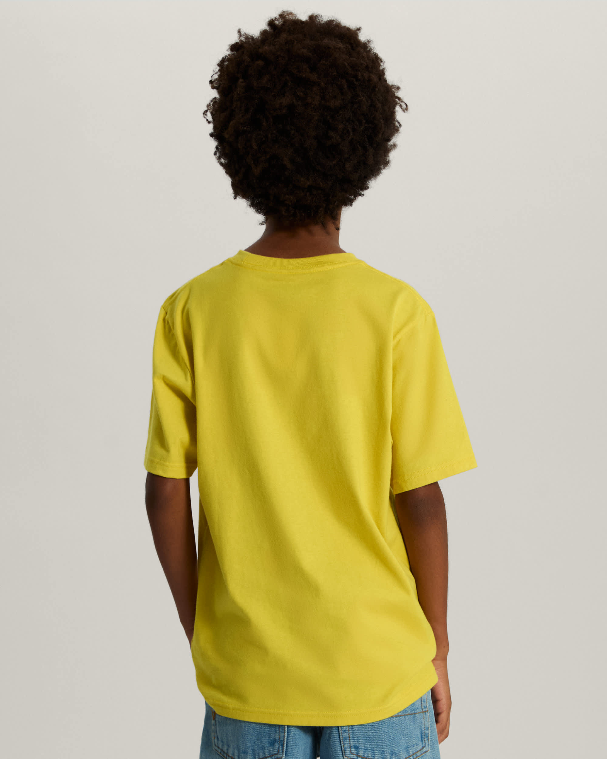 Maglietta Bambinoa Stretch Logo 814 anni VANS Giallo ALT3
