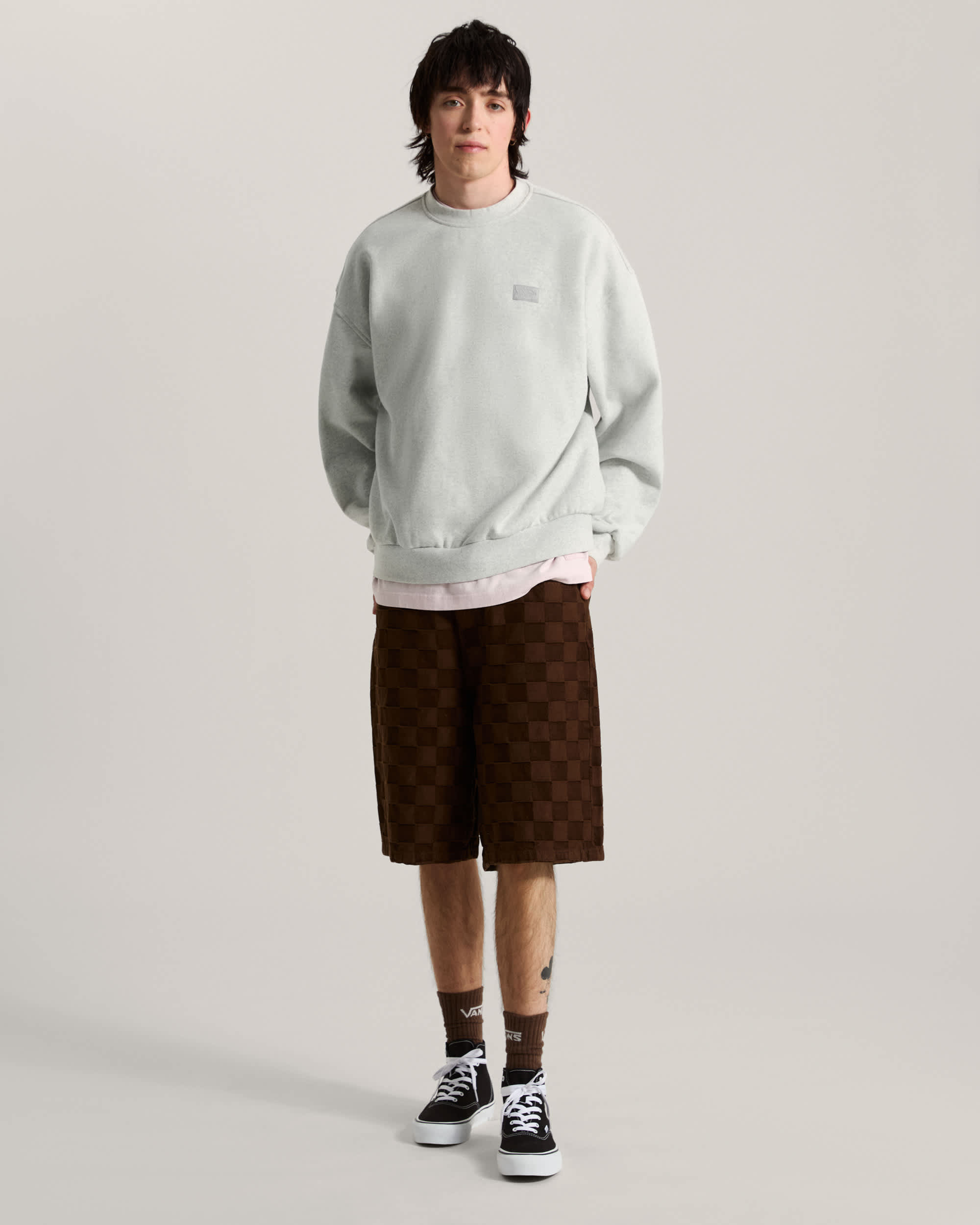 Sweat rasducou haut de gamme VANS Gris ALT5