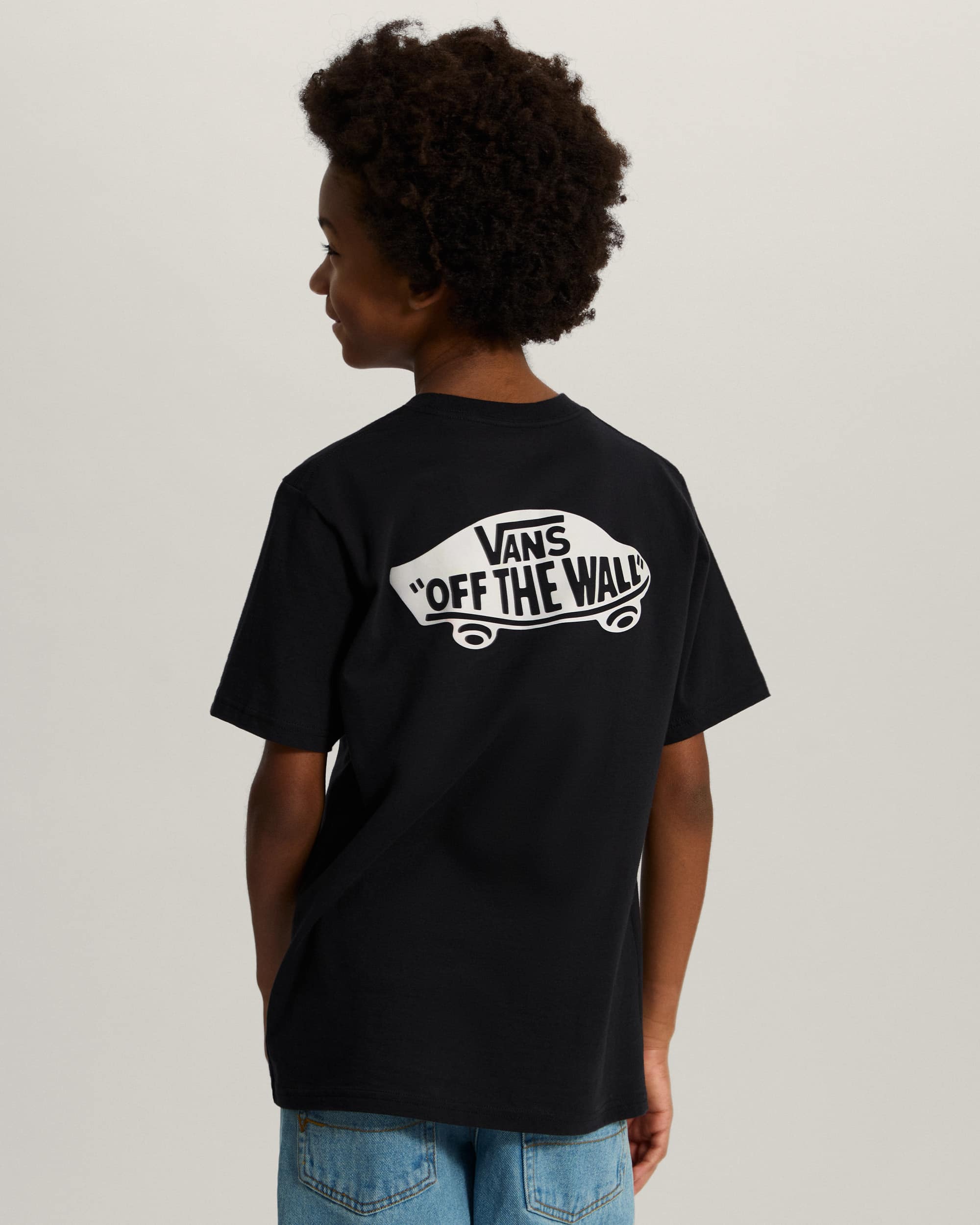 Tshirt Double Standard Enfant 814 ans VANS Noir ALT3