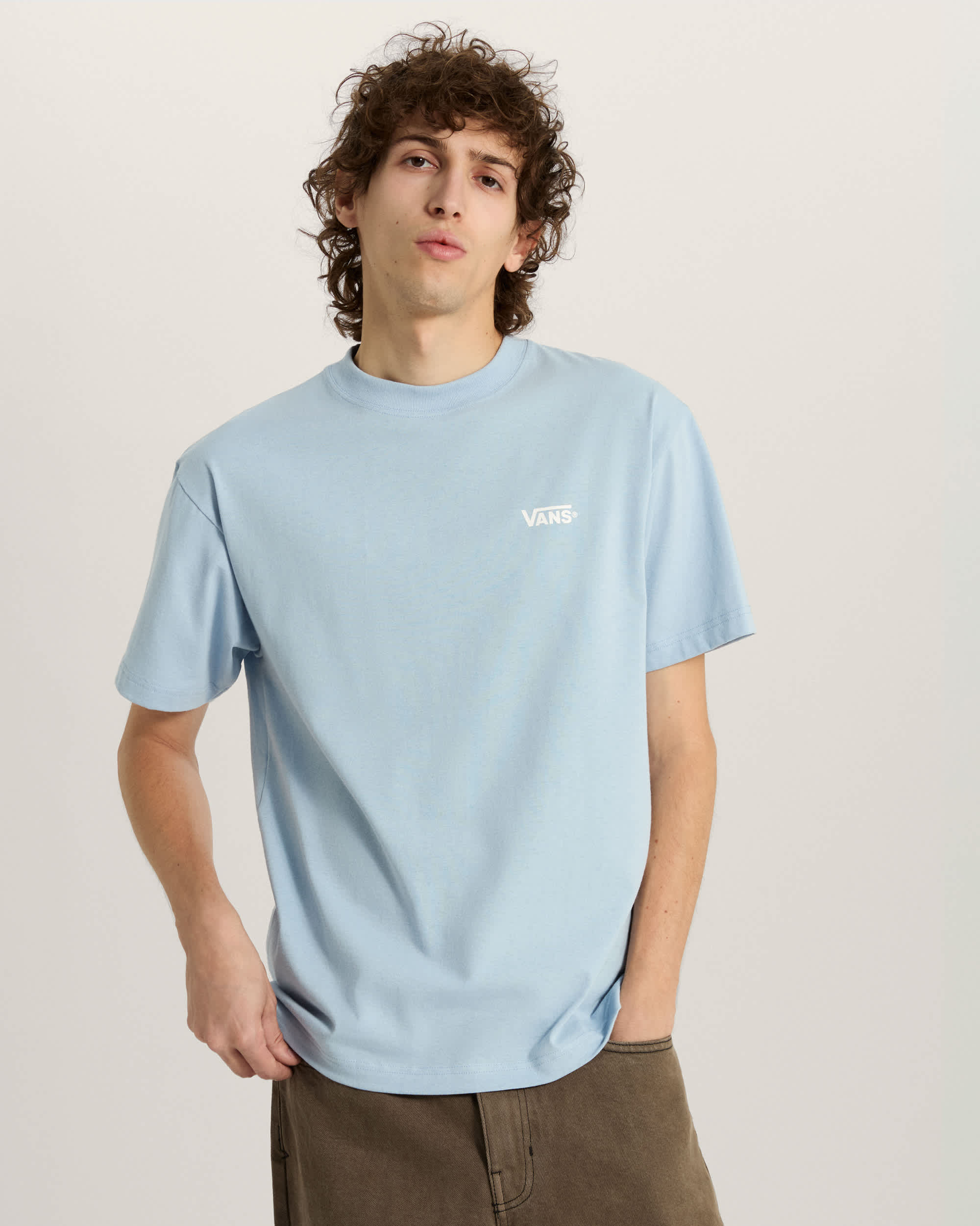 Camiseta Left Chest Logo II VANS Azul alt2
