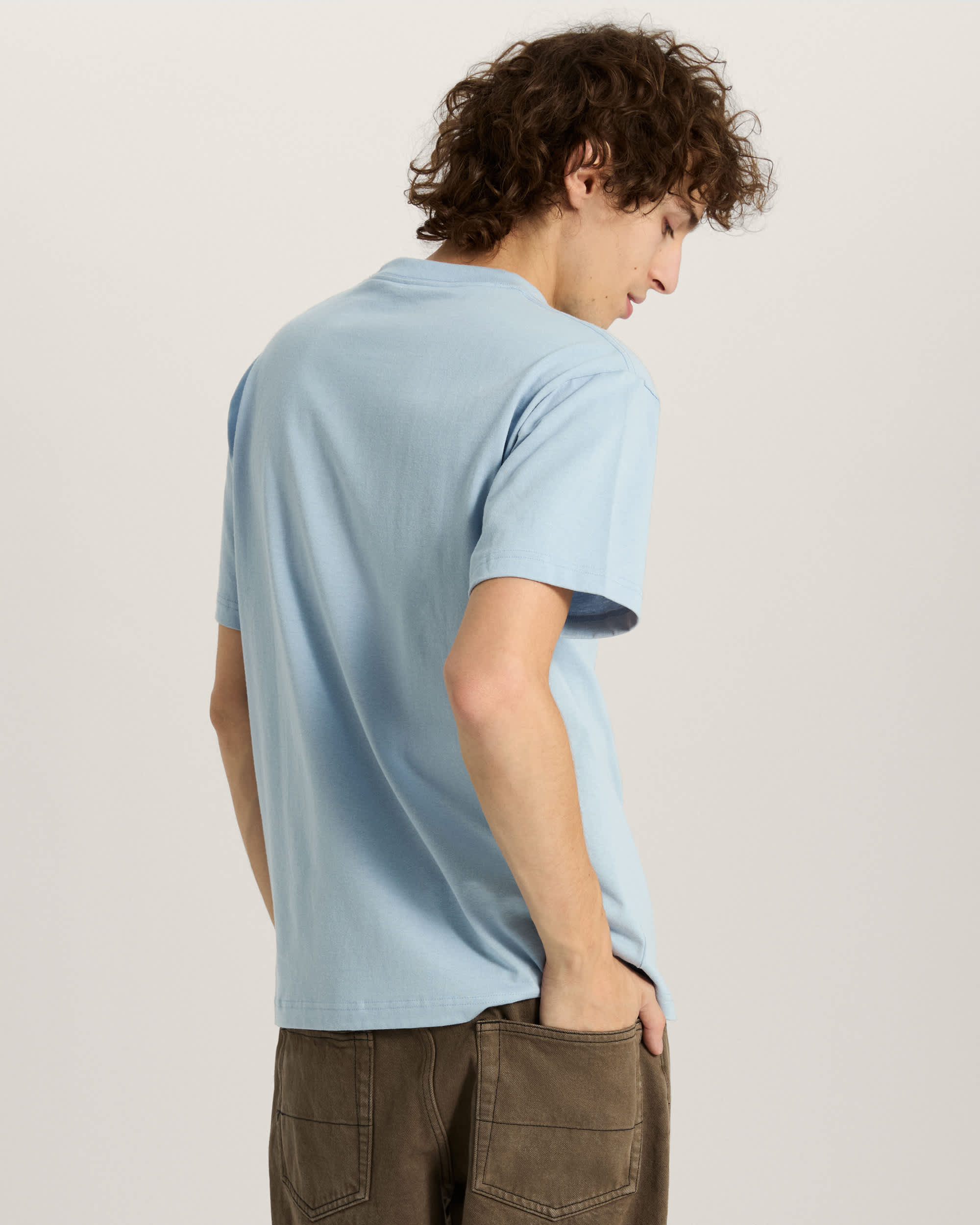 Camiseta Left Chest Logo II VANS Azul alt3