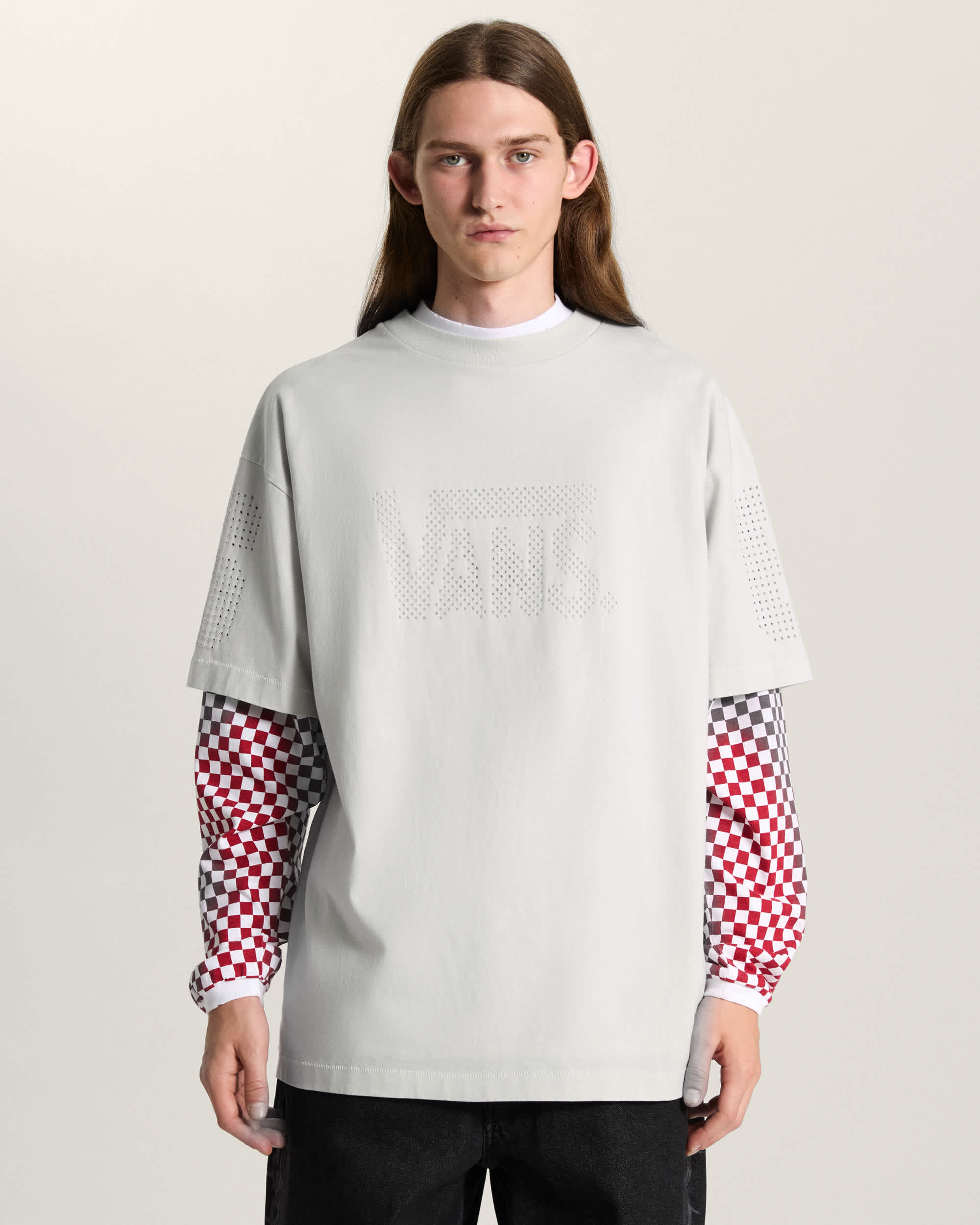 AOD by Slam Jam Lasered TShirt VANS White ALT2