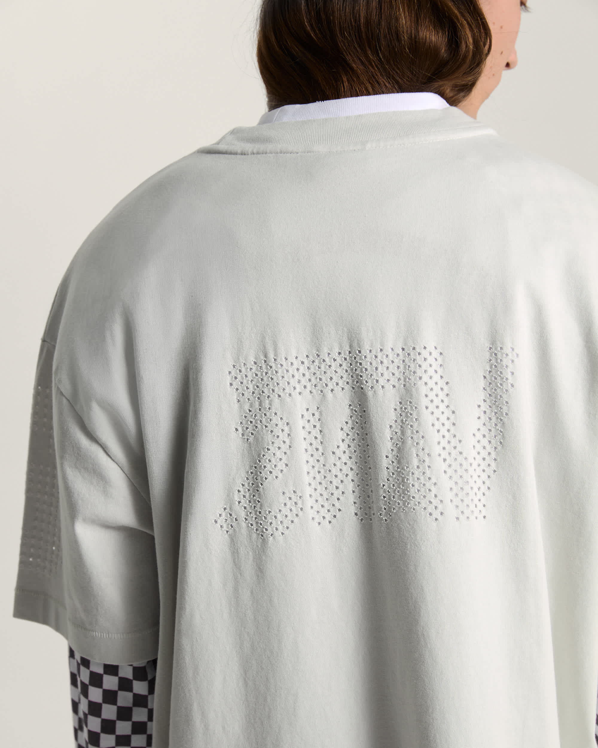 AOD by Slam Jam Lasered TShirt VANS White ALT5